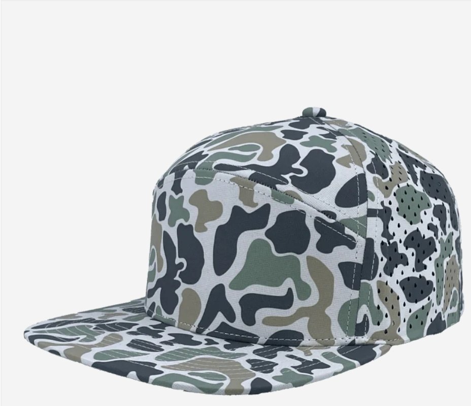 Jungle Camo- Zapped Headwear OSPREY 7-Panel Snapback Hat