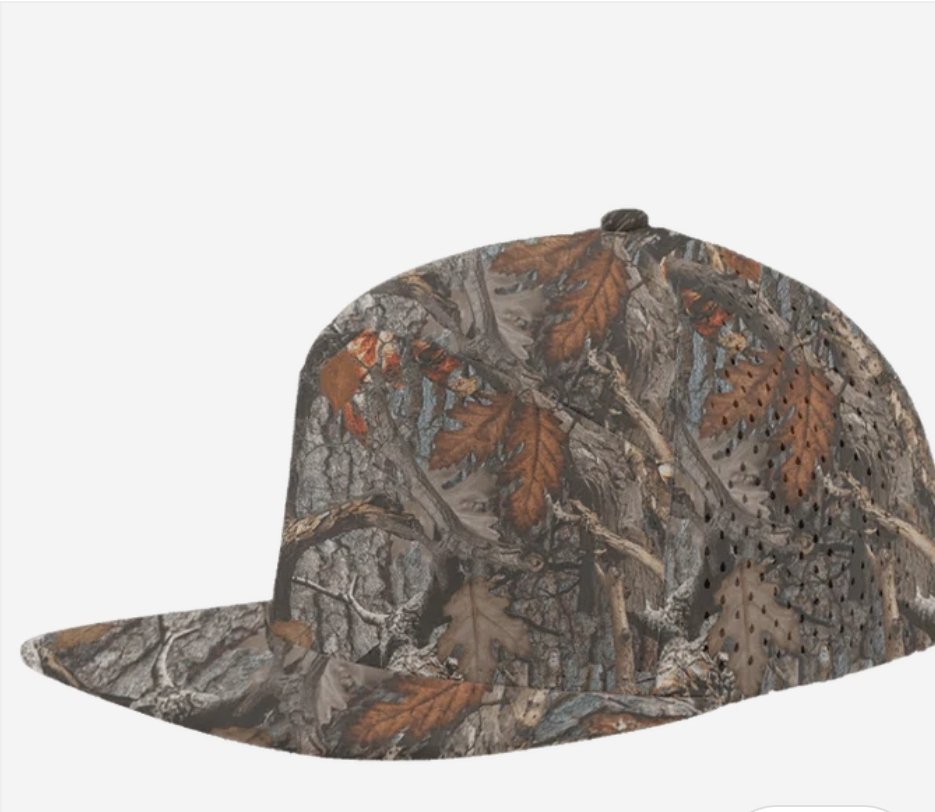 Oak Camo- Zapped Headwear OSPREY 7-Panel Snapback Hat