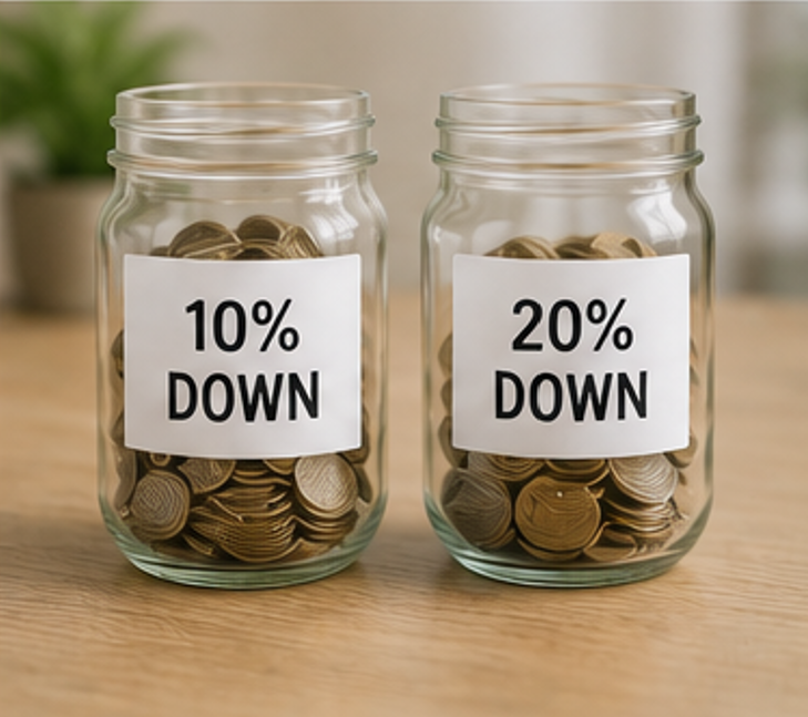 10% vs. 20% Down: Which Makes More Sense?