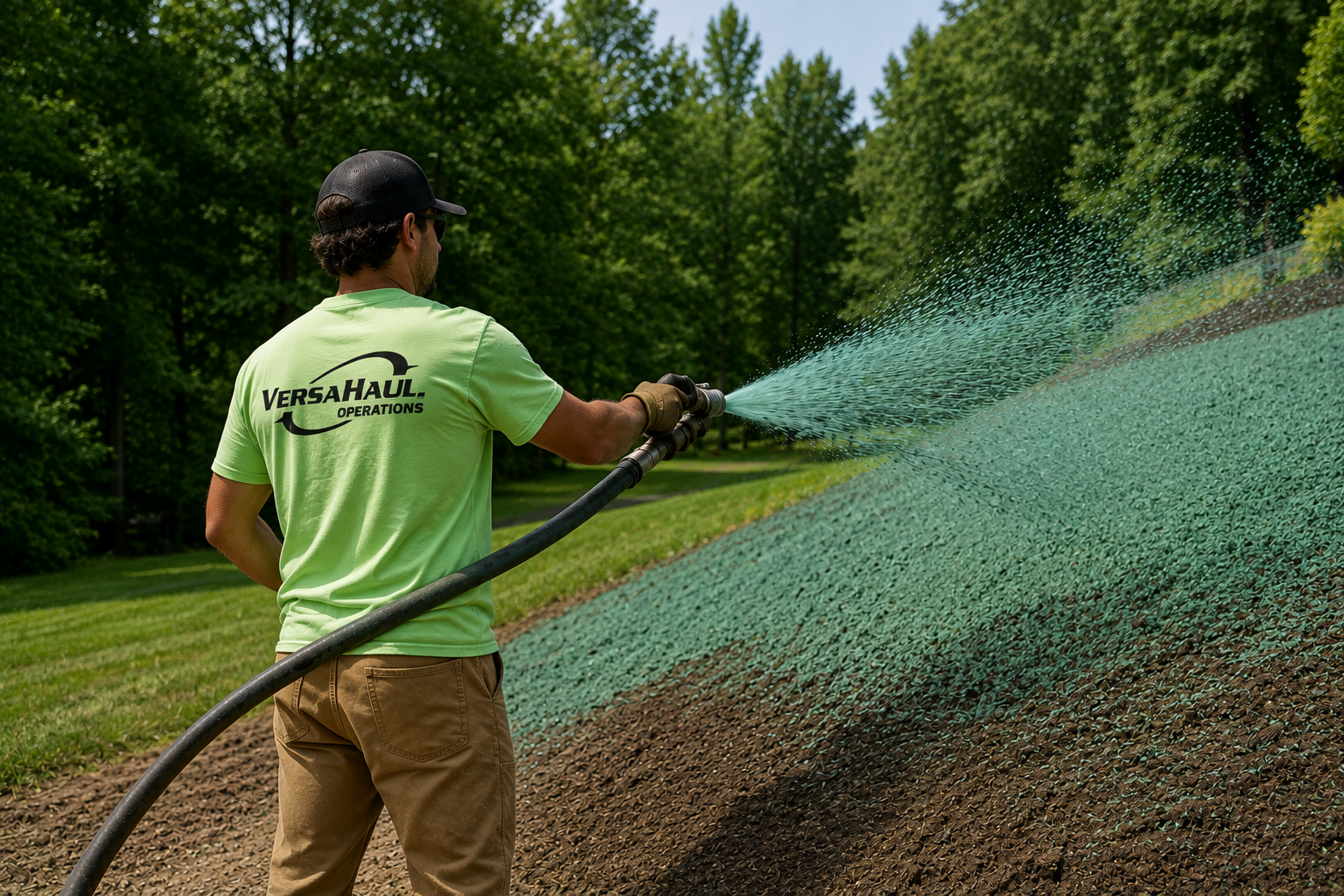 Hydroseeding
