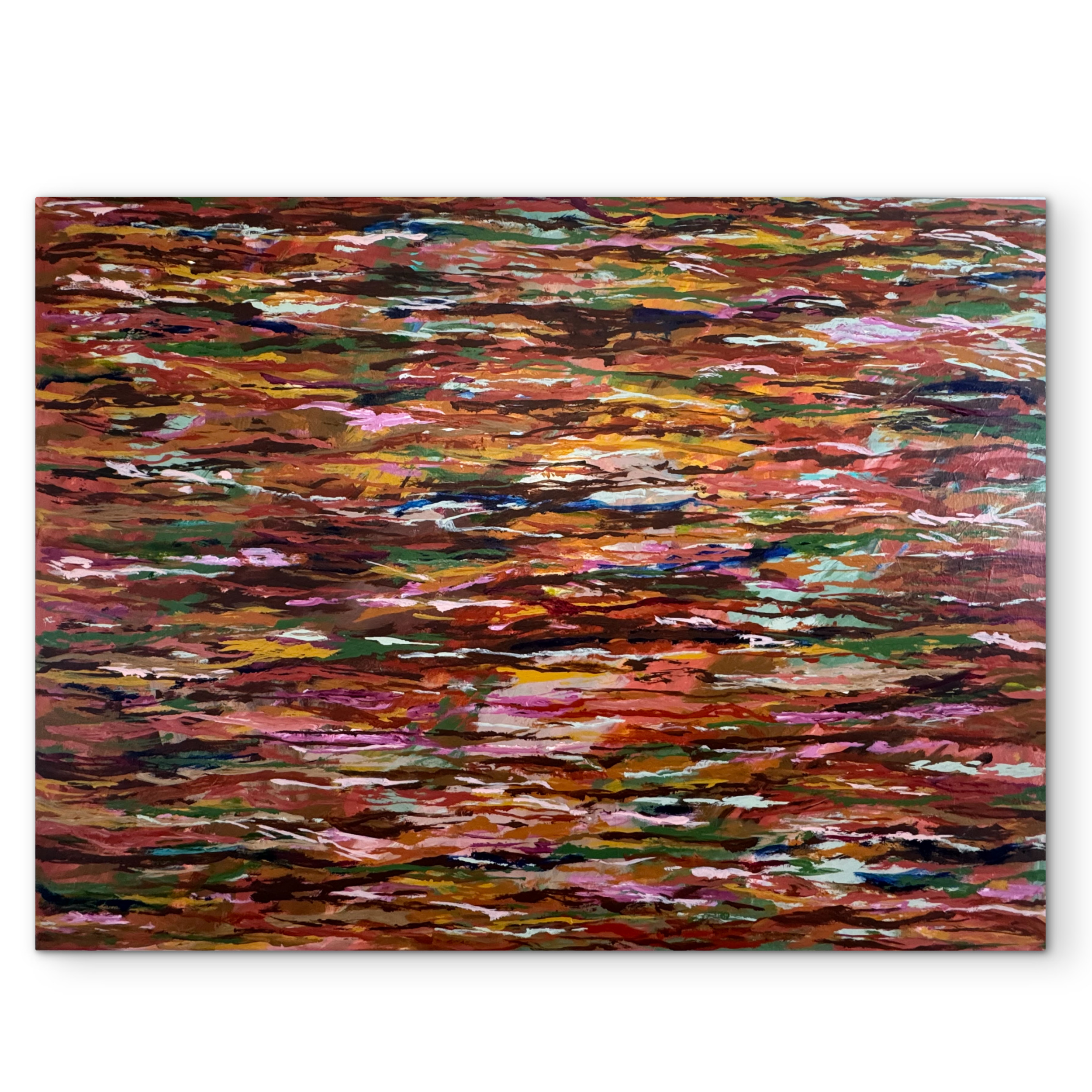San Diego to Santa Fe, 30"x40"