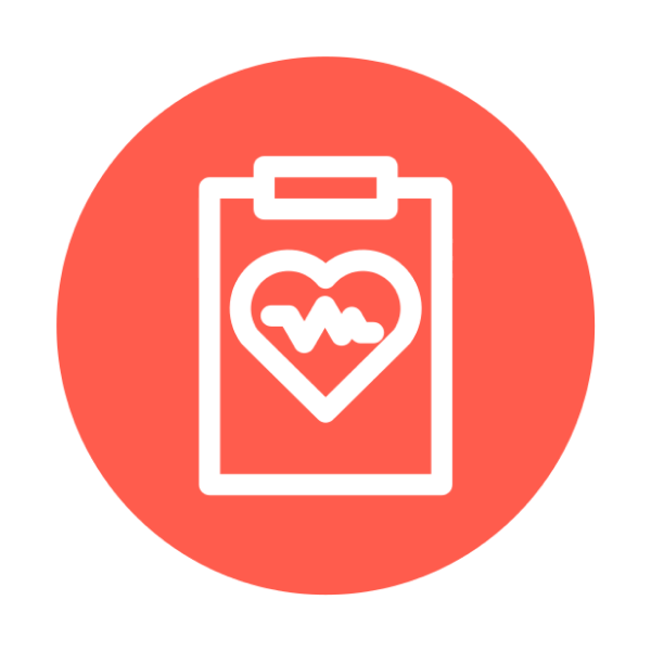 Medical chart icon
