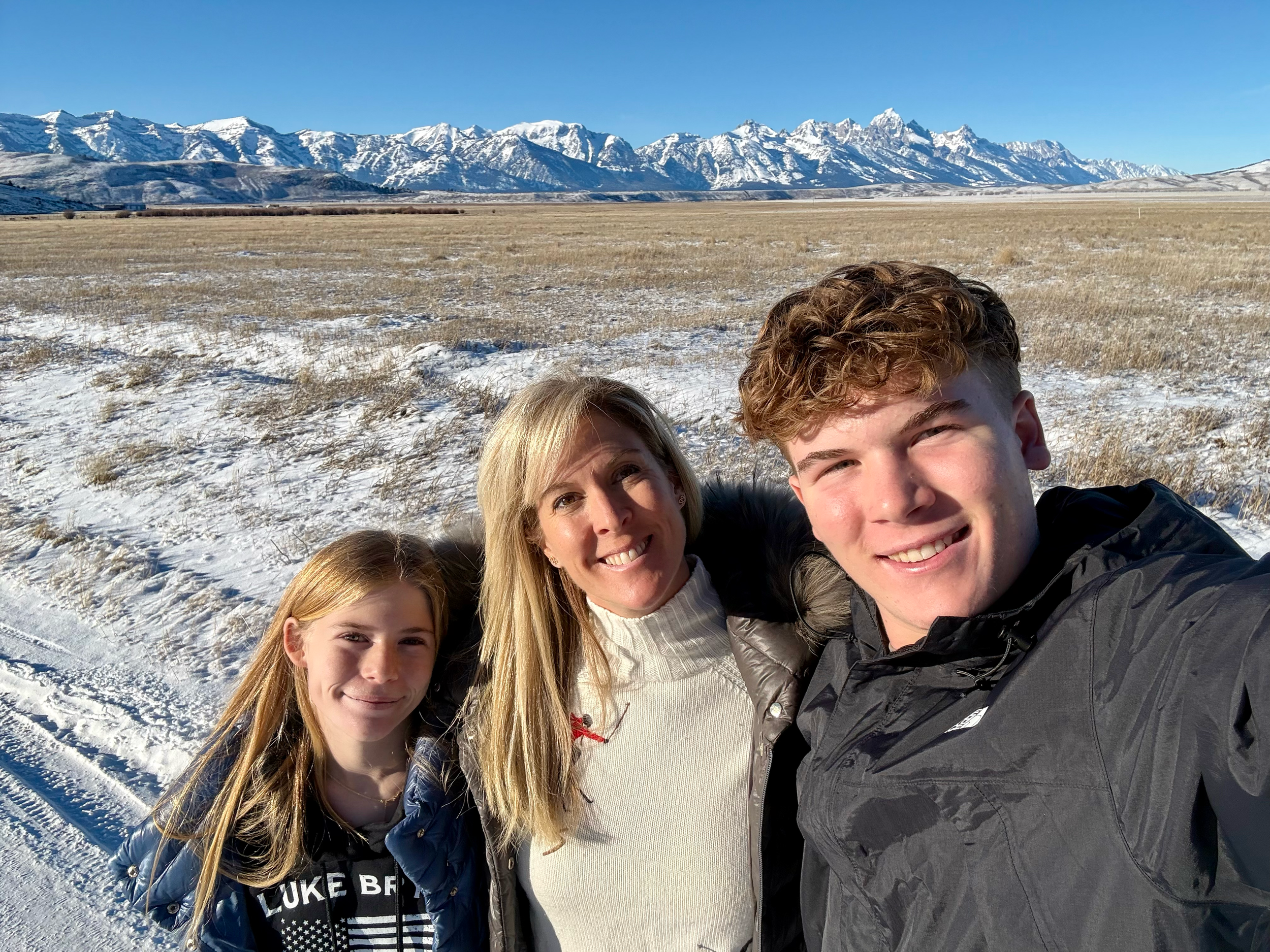 Photo of Dr. Harris with two of her kids