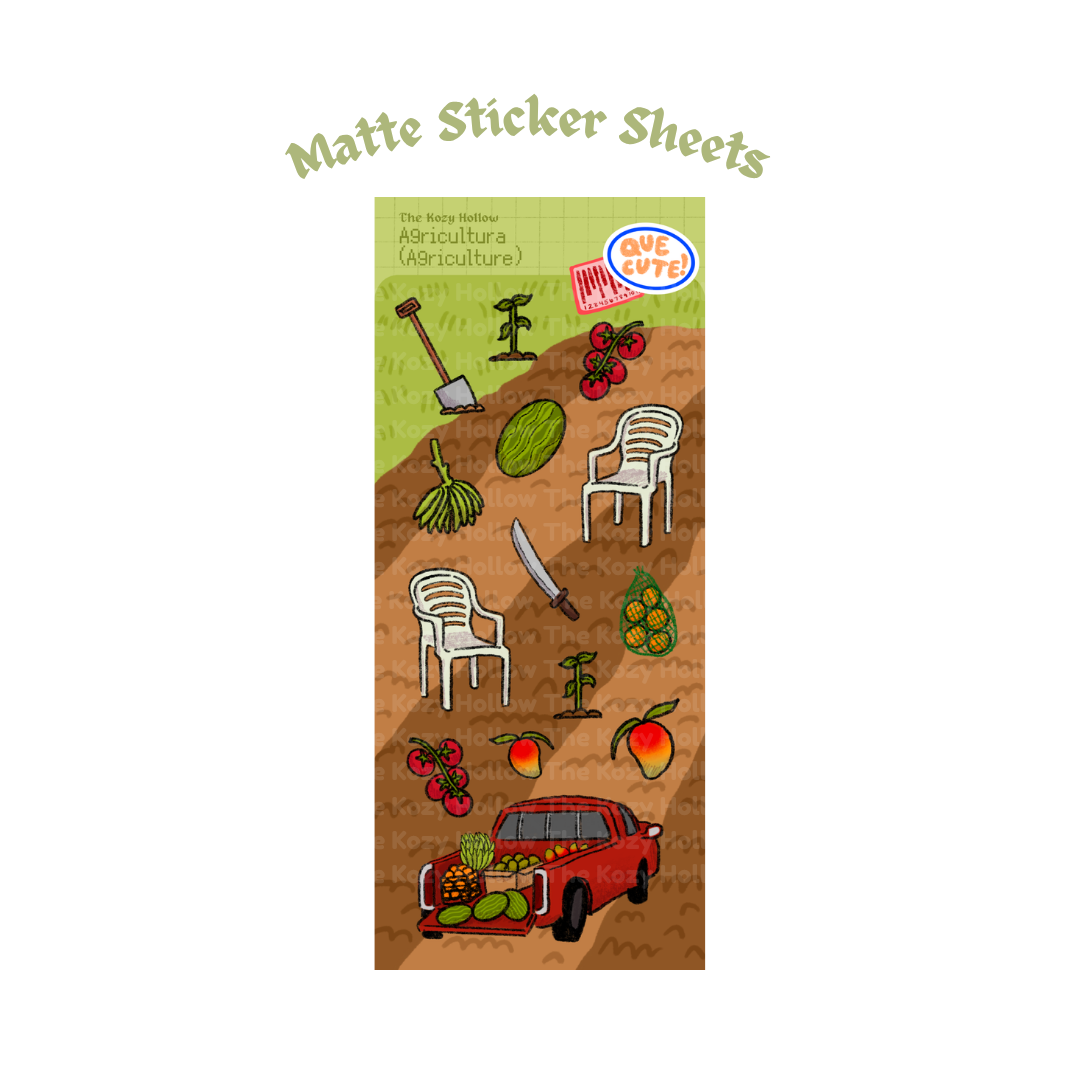 Agriculture Sticker Sheet