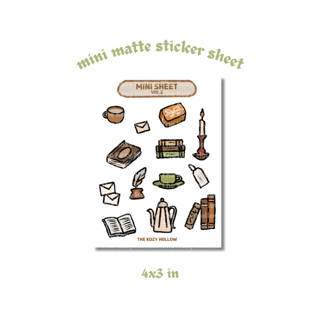 Mini Sticker Sheet Vol 2