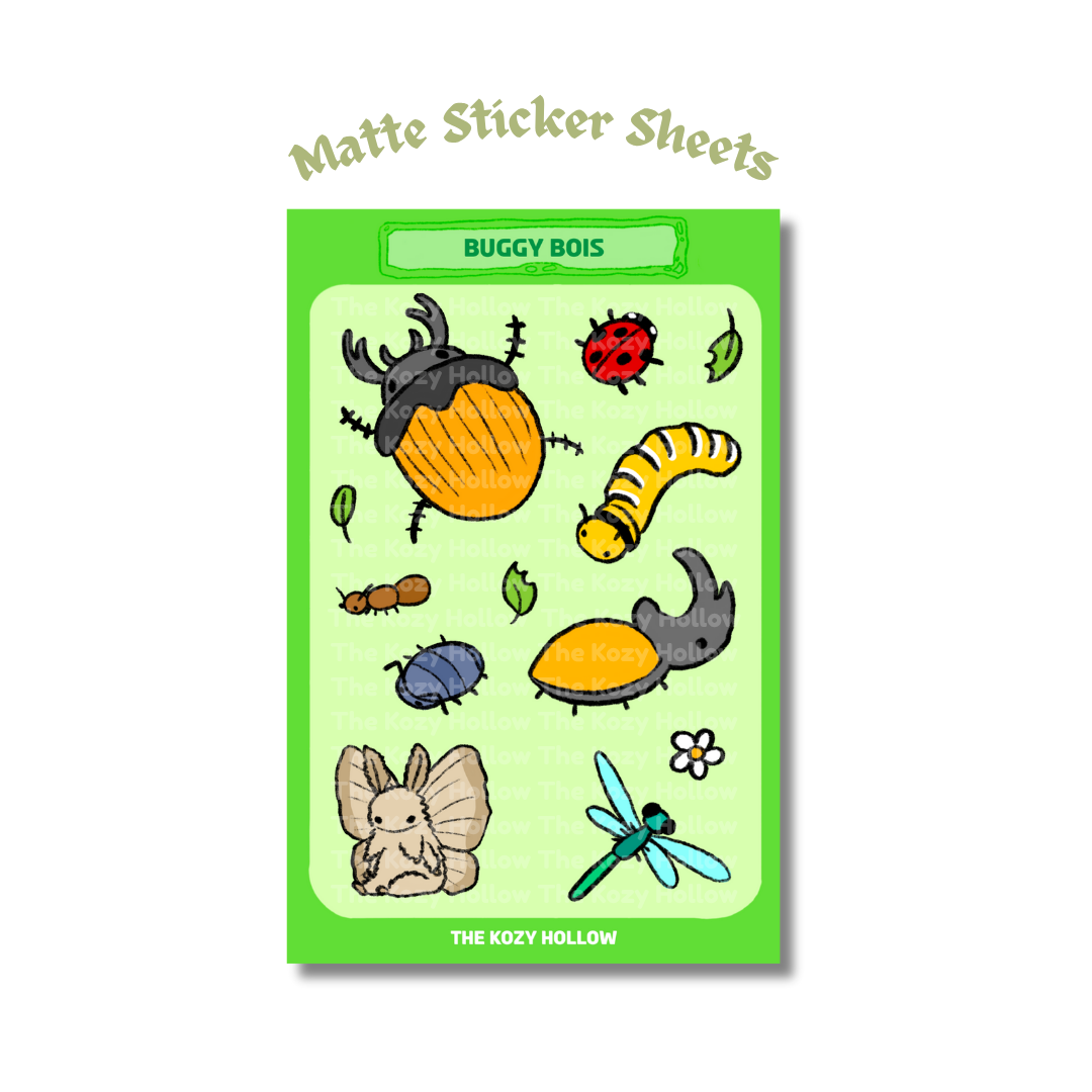Buggy Bois Sticker Sheet