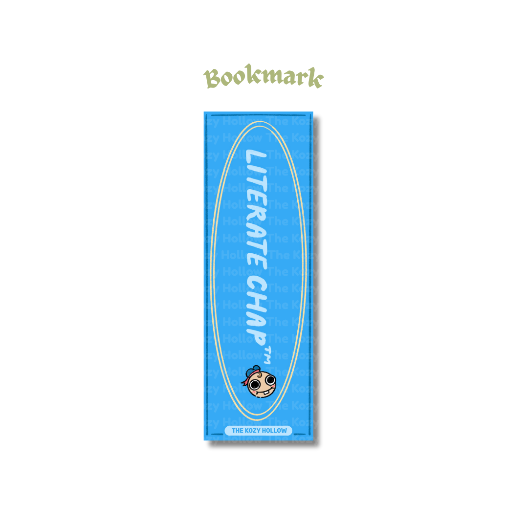 Literate Chap Bookmark