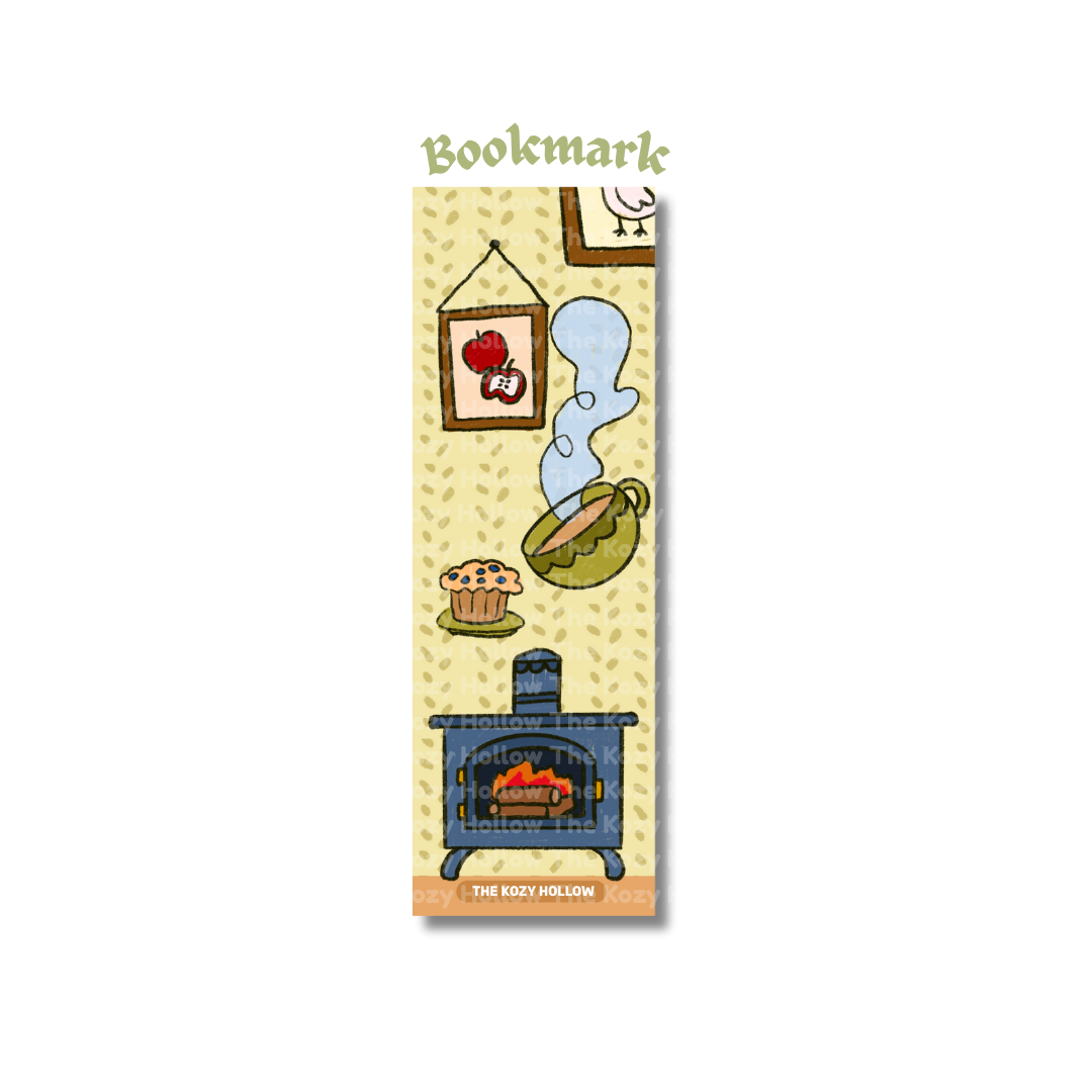 Cozy Night In Bookmark