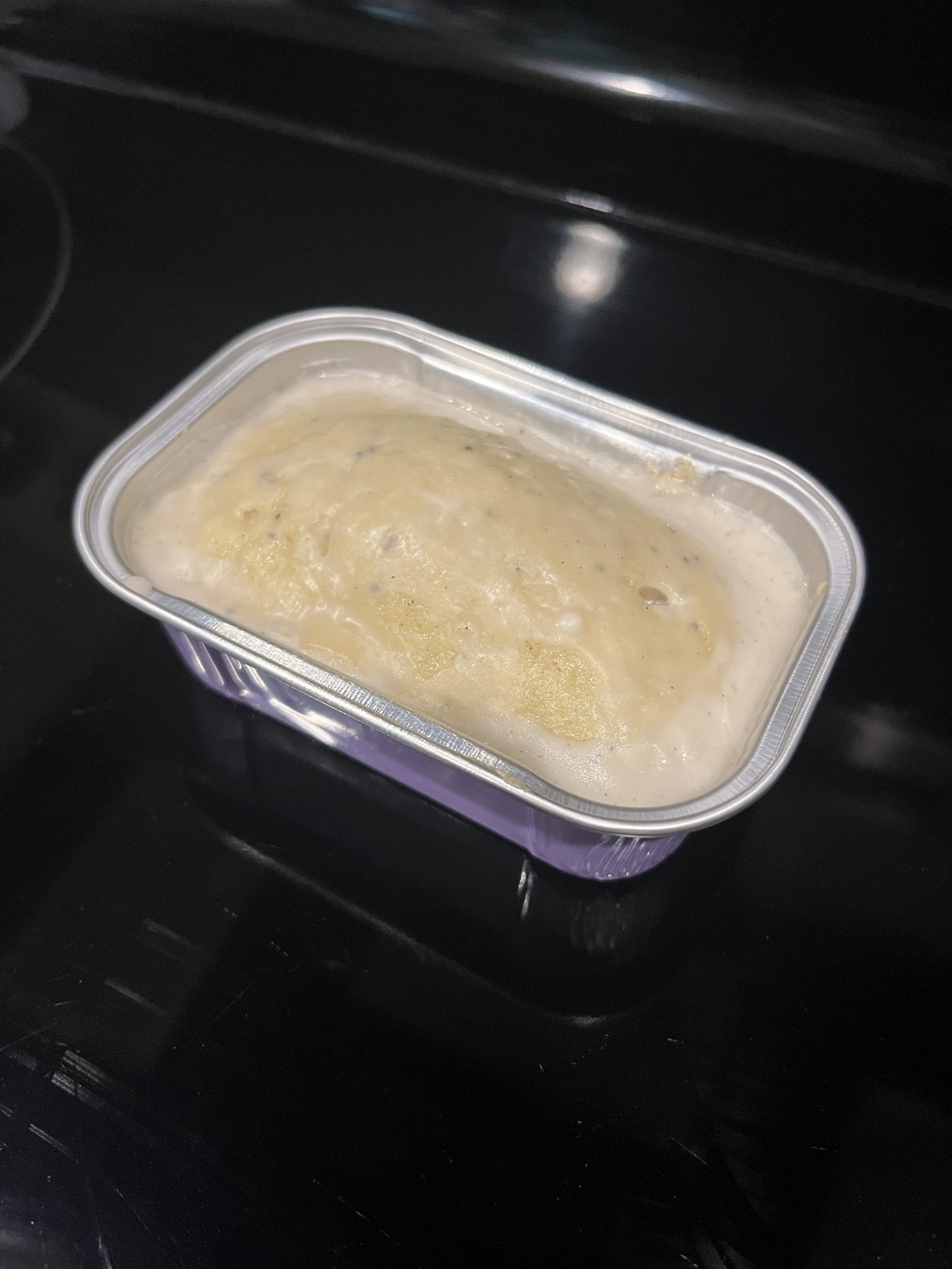 Glazed Almond Poppyseed Mini Loaf