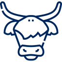 Icon of a Highland Cow