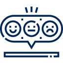 Icon of a visual feedback graphic