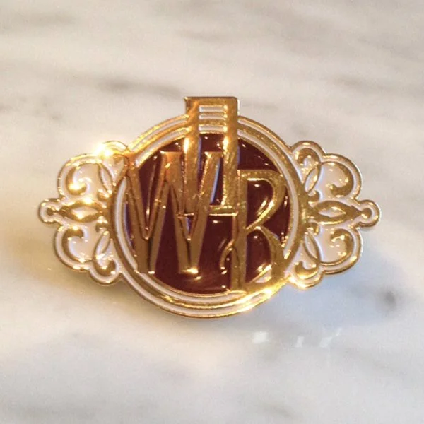Walt Disney Birthplace Monogram Pin