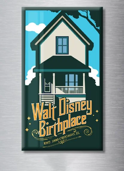 Walt Disney Birthplace Magnet