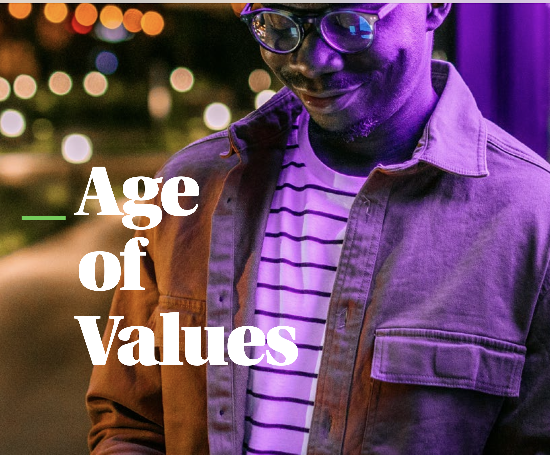 BCW, 'Age of Values'