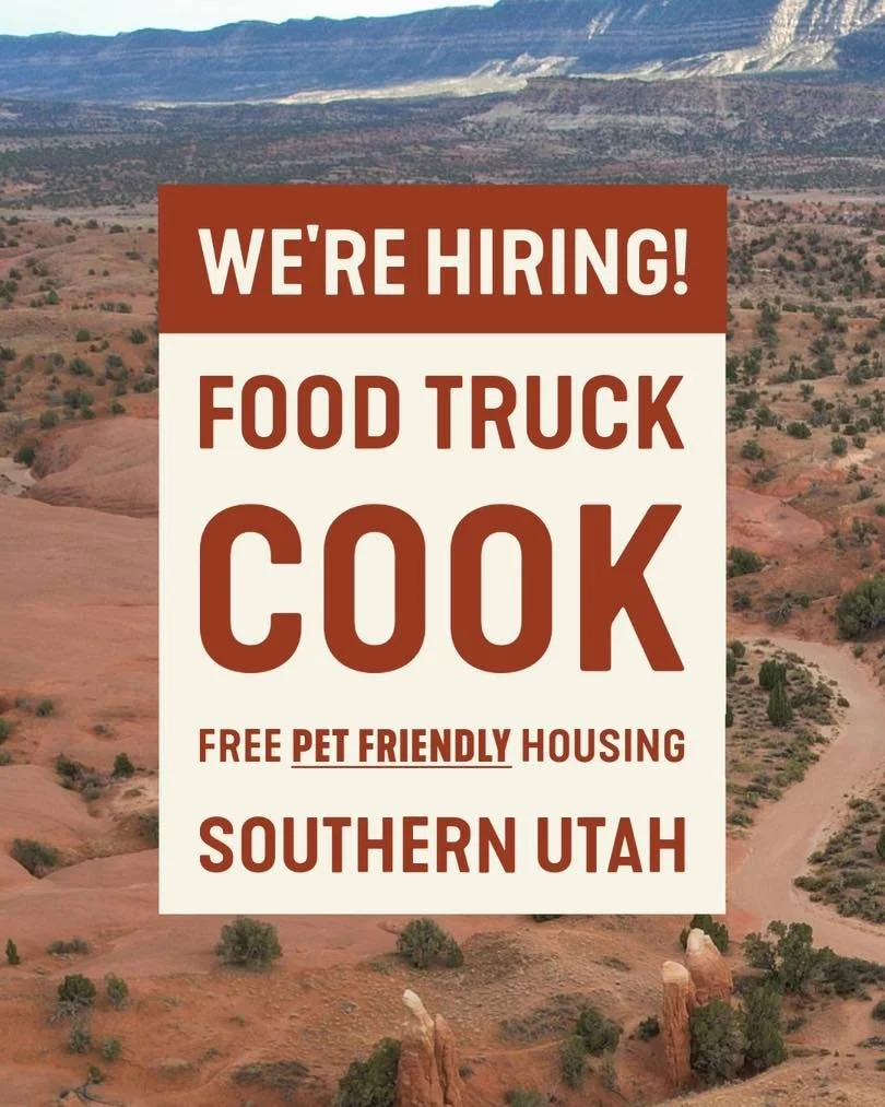 We&rsquo;re hiring a cook! Come work through the end of October in one of the most beautiful places in the country! 

Link in bio for more info - APPLY TODAY!