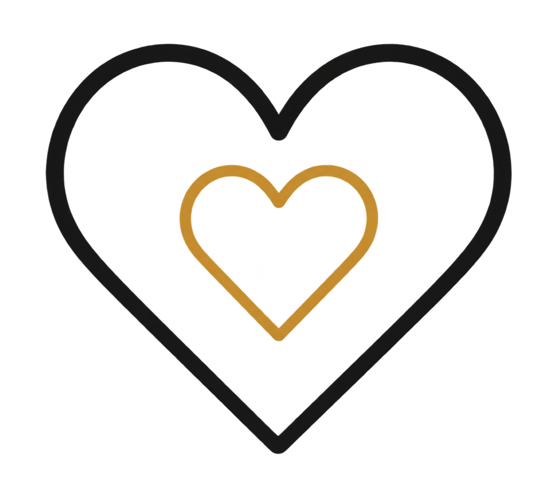 Heart icon representing the human fit between a candidate and an organization.