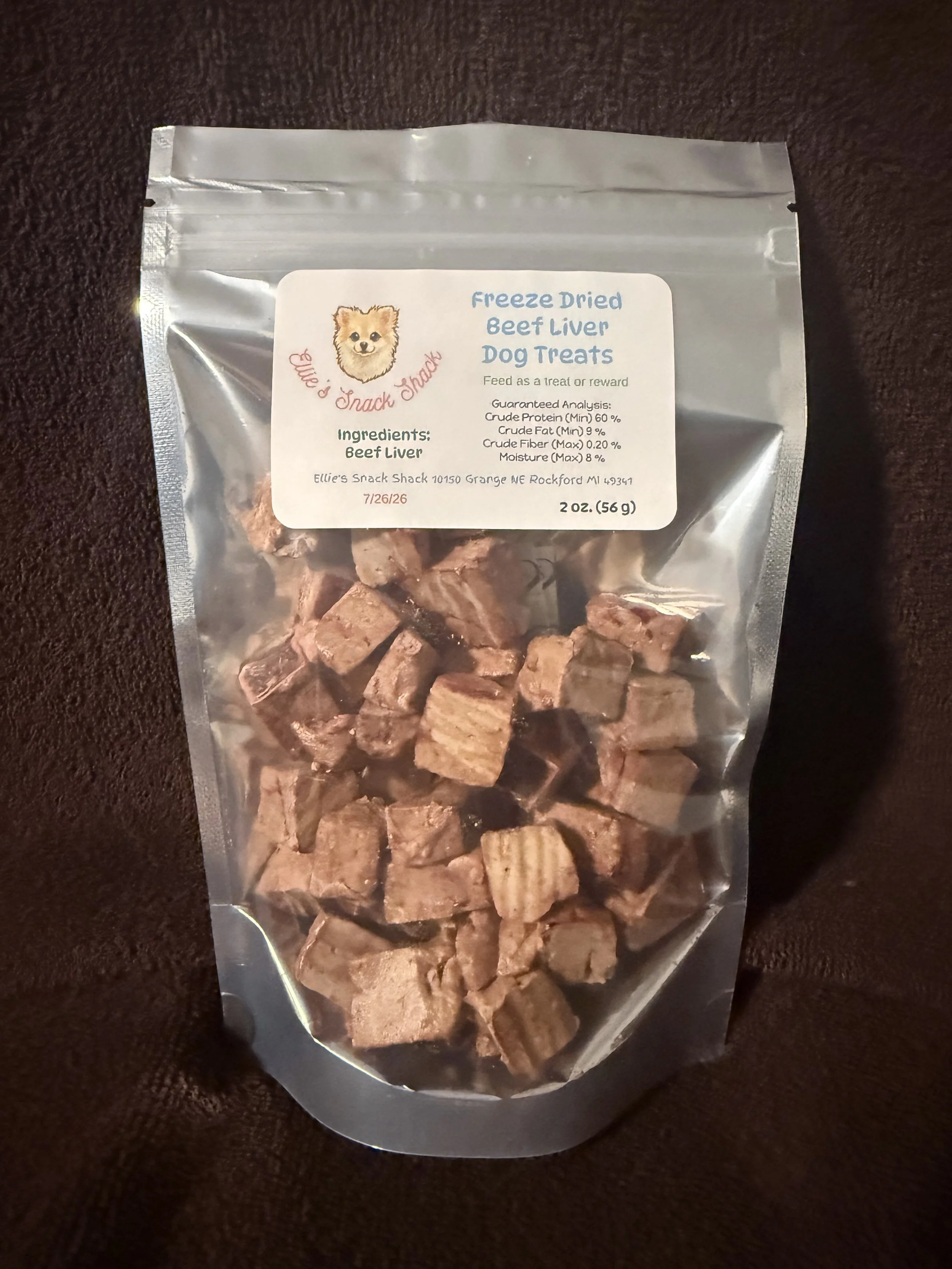 Freeze Dried Beef Liver