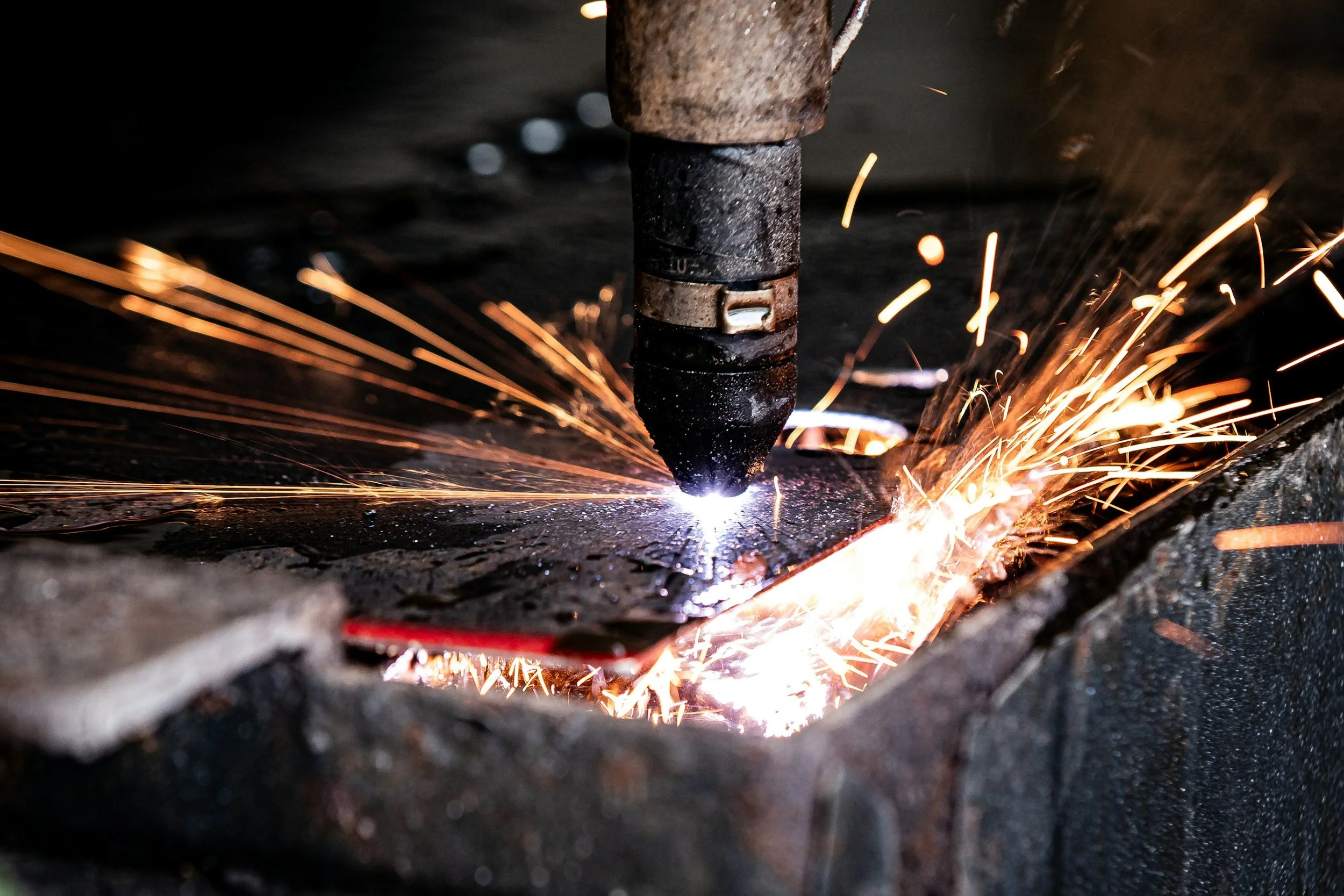 Plasma cutting