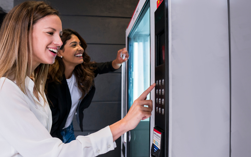 Modern Convenience Vending Smart Machines Micromarkets