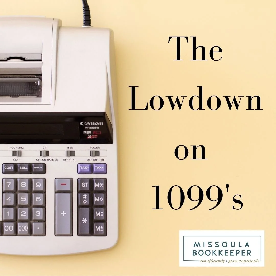 The Lowdown on 1099’s