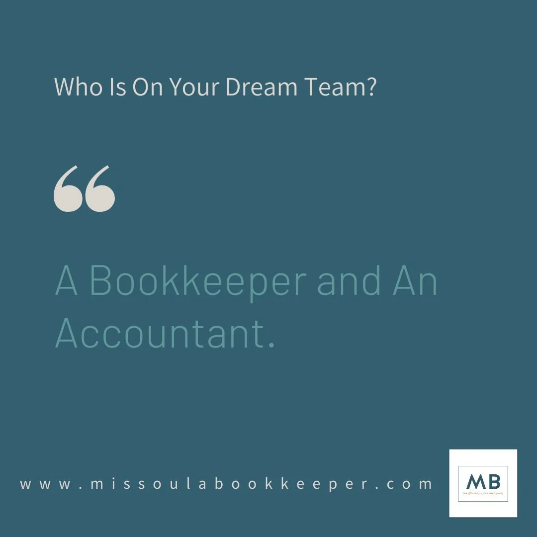 Dream Team: Bookkeeper and Accountant