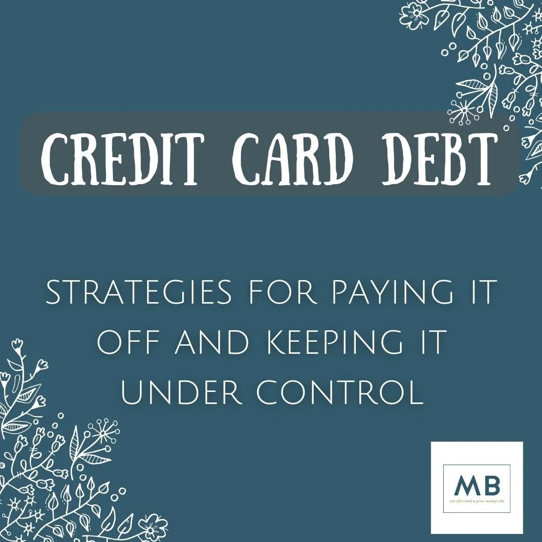 Credit Card Debt: Strategies for paying it off and keeping it under control