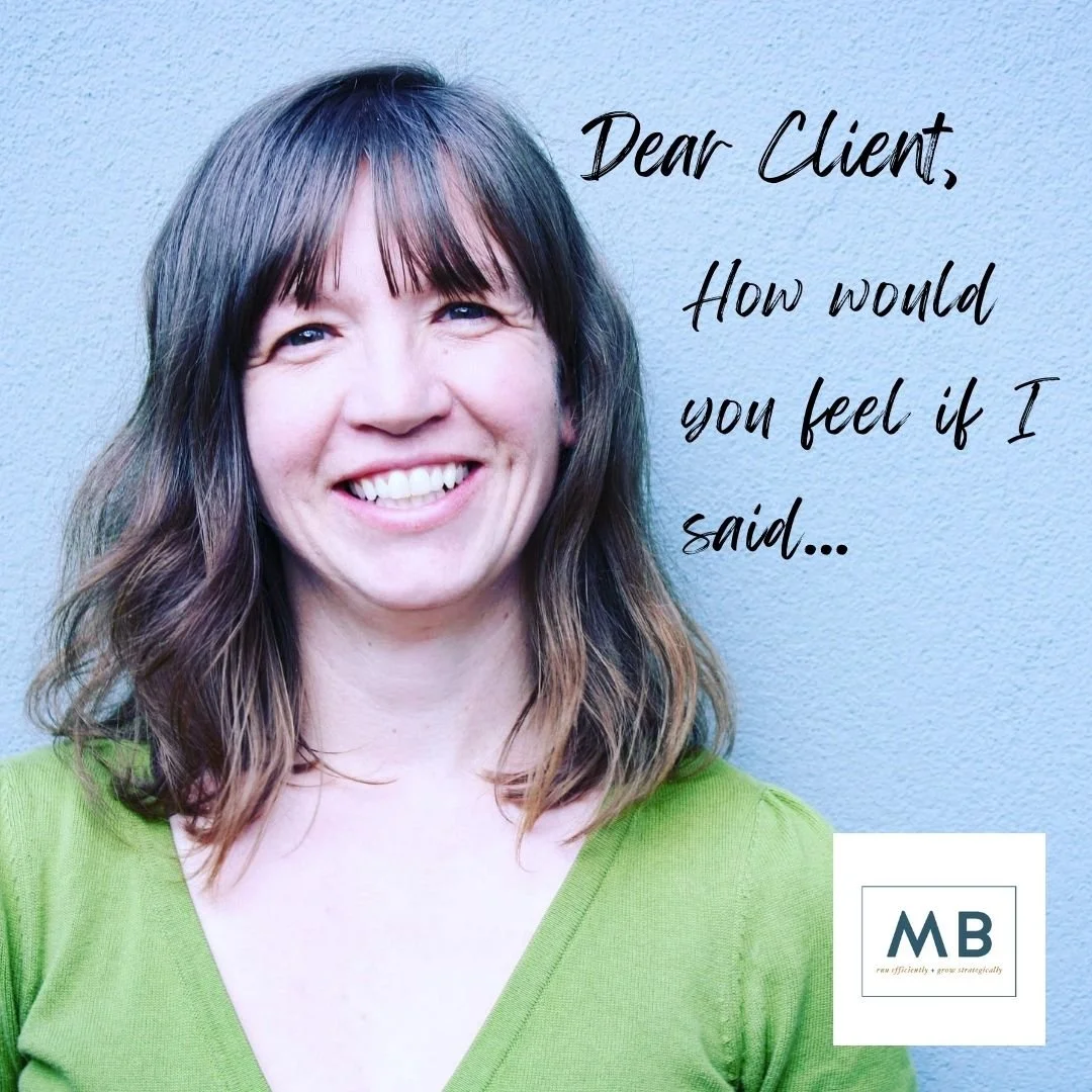 Dear Client…