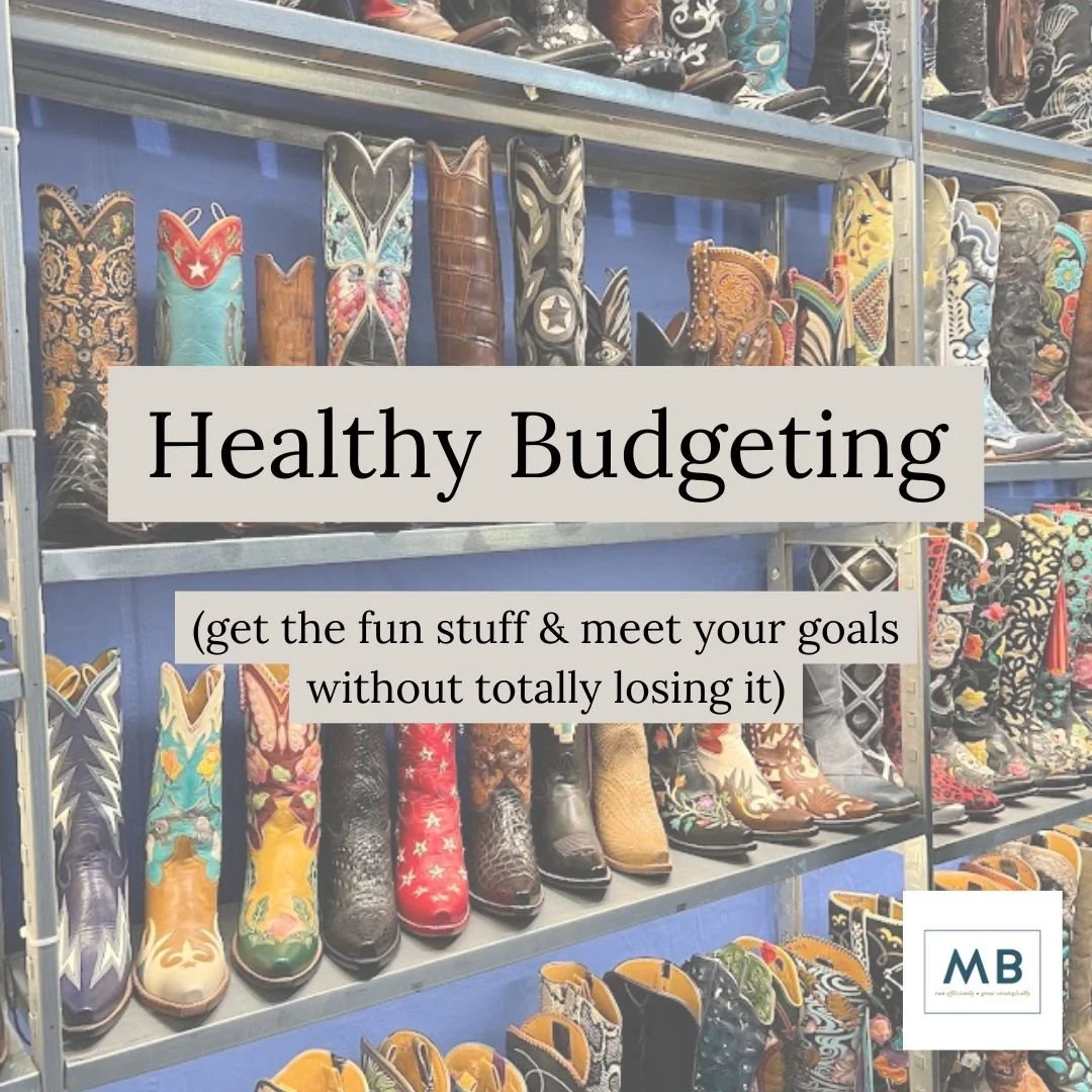 Healthy Budgeting: Get the fun stuff &amp; meet your goals without totally losing it.
