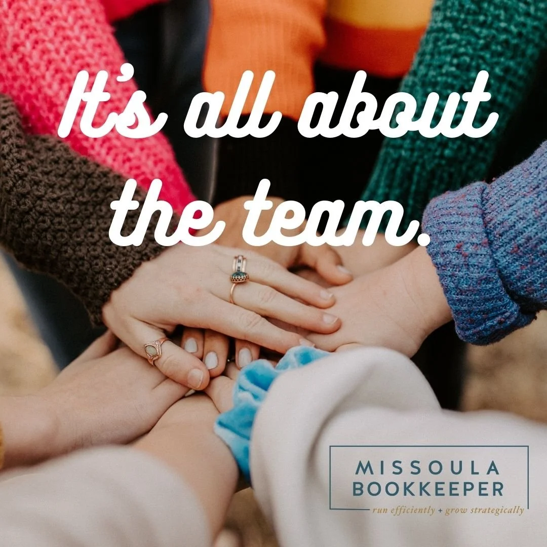 It’s all about the team.