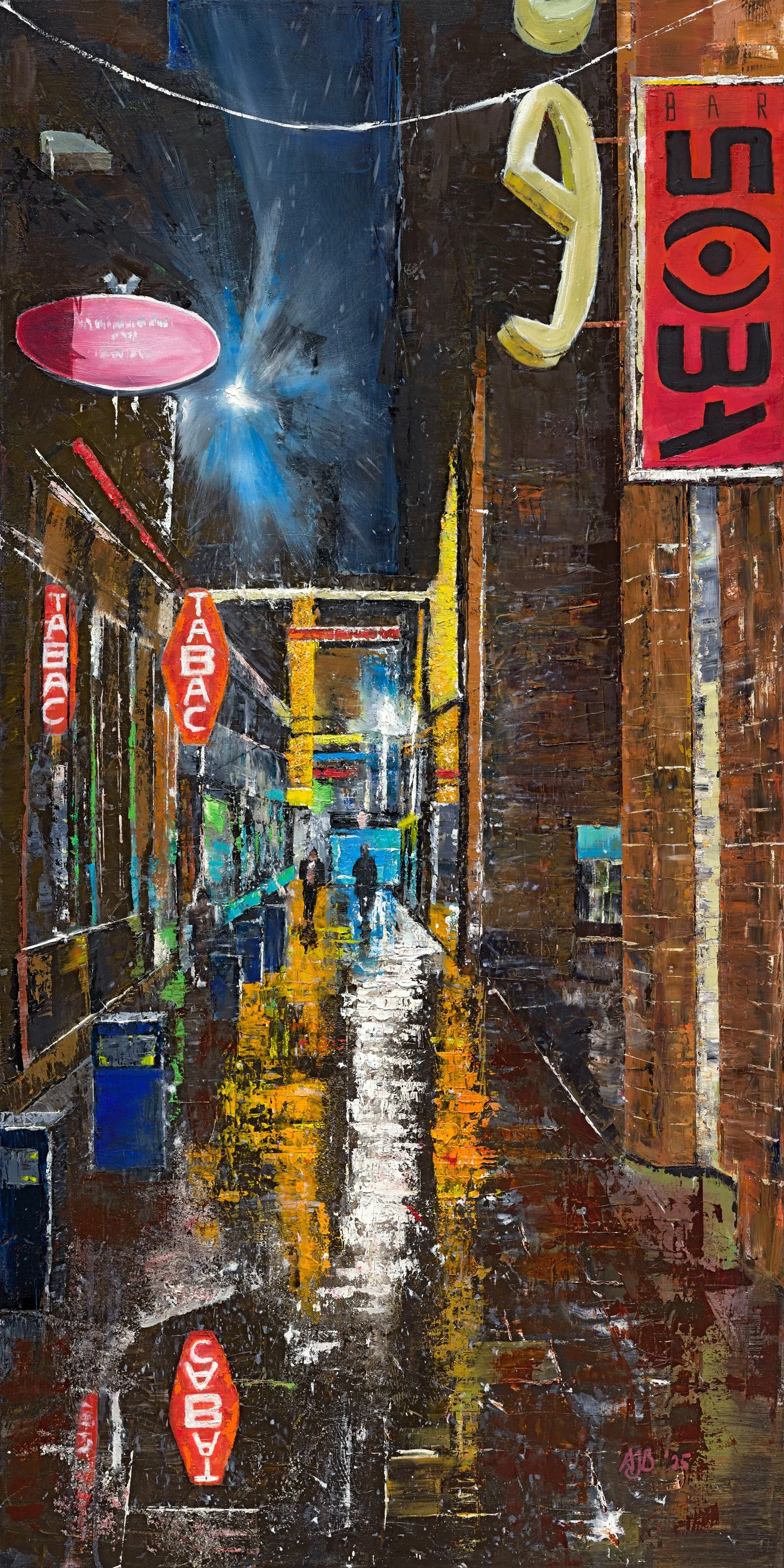 Mitchell Lane.
Oil on canvas.
50x100cm.
SOLD