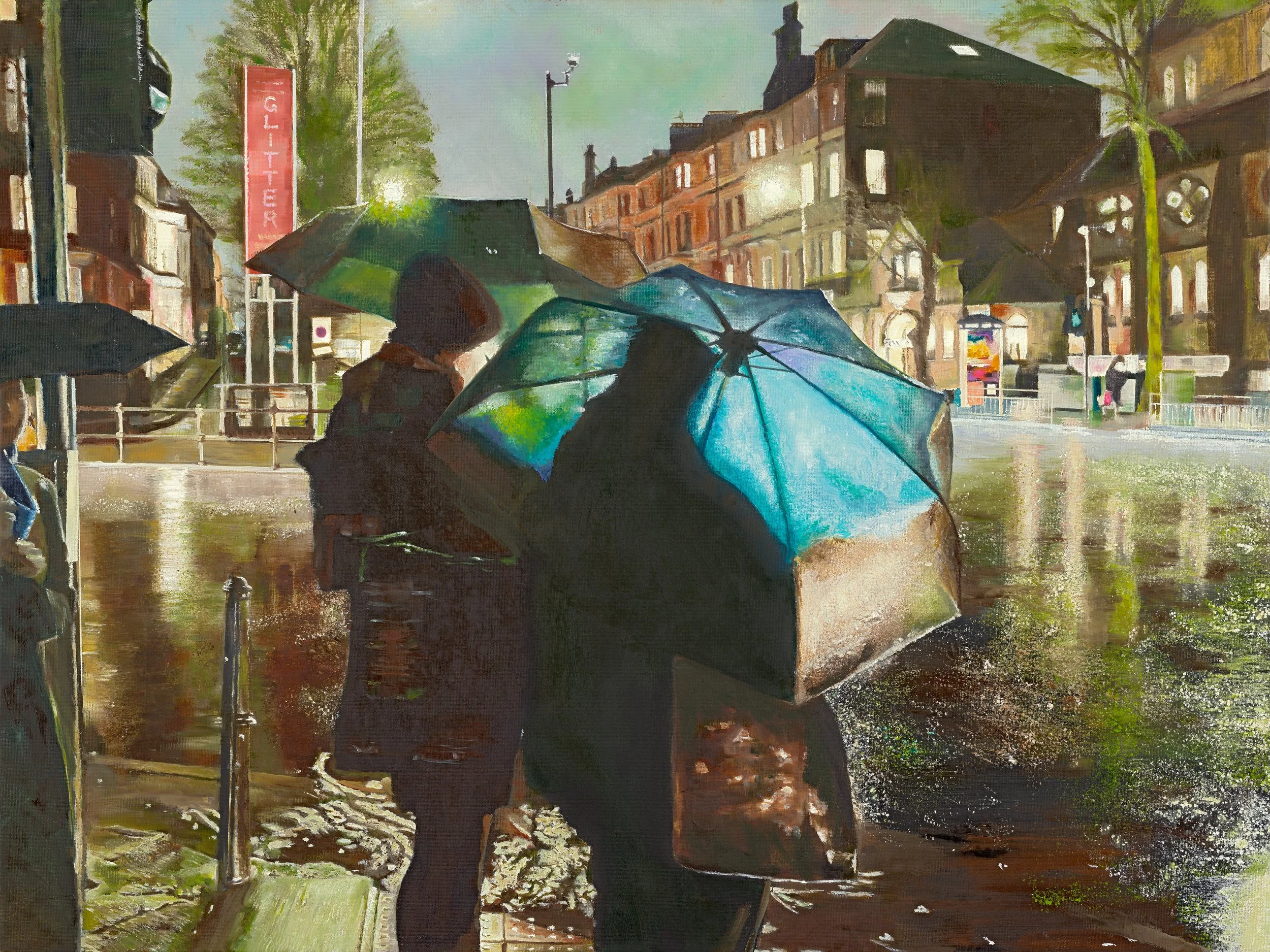 Glasgow Showers.
Oil on Canvas.
80x100cm.
SOLD