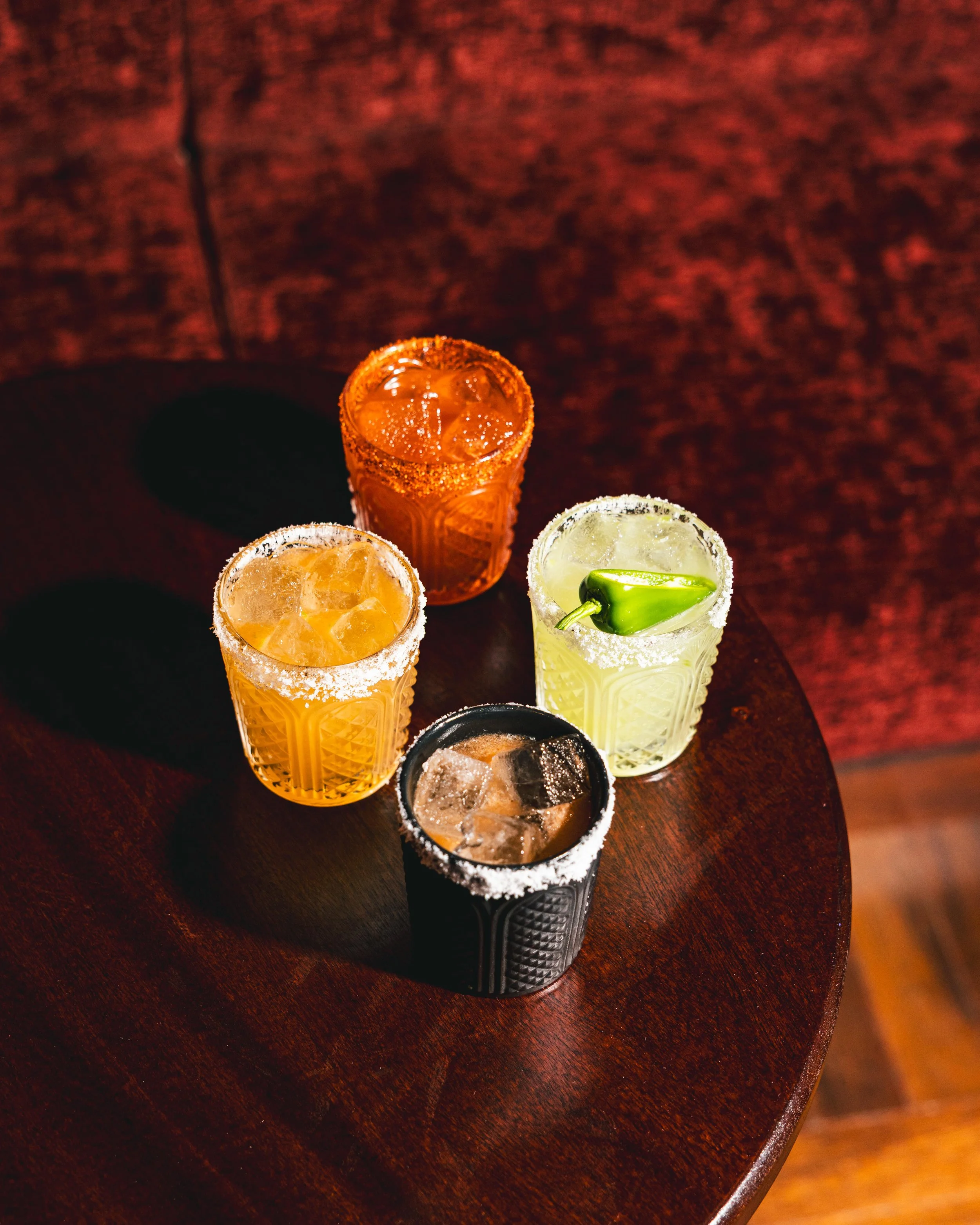 Spicy Marg Menu