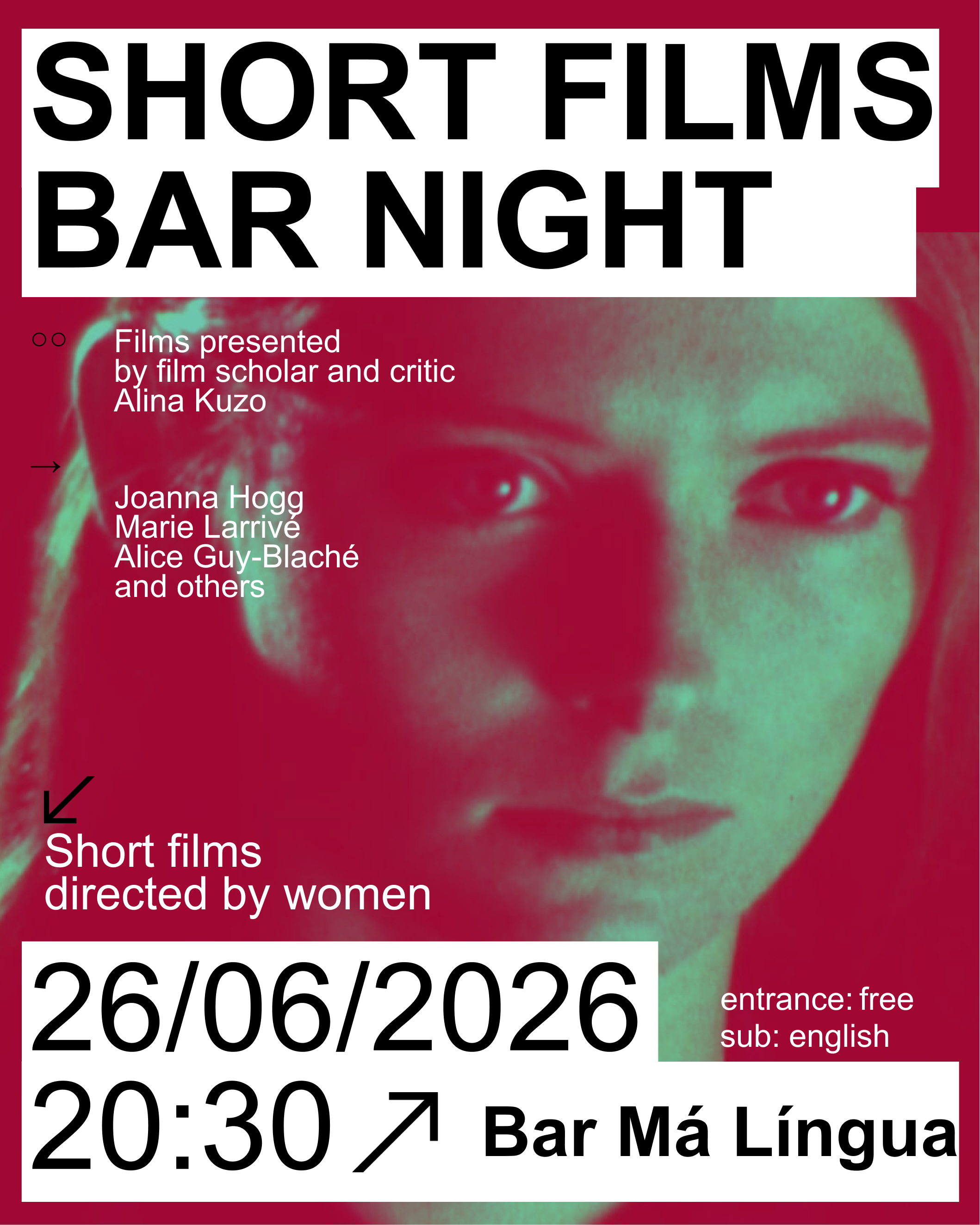 short film night in lisbon poster