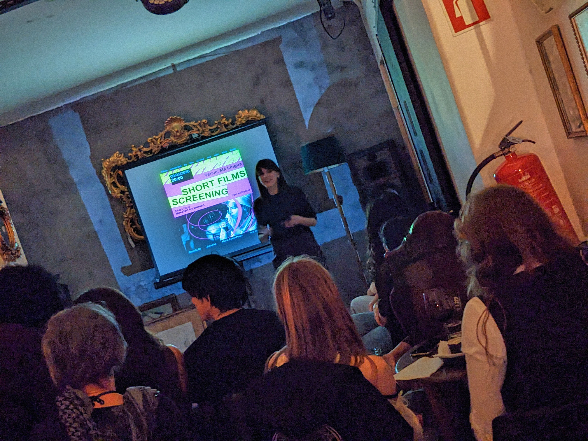 Short film night lisbon alina kuzo presenting 9 may 2026