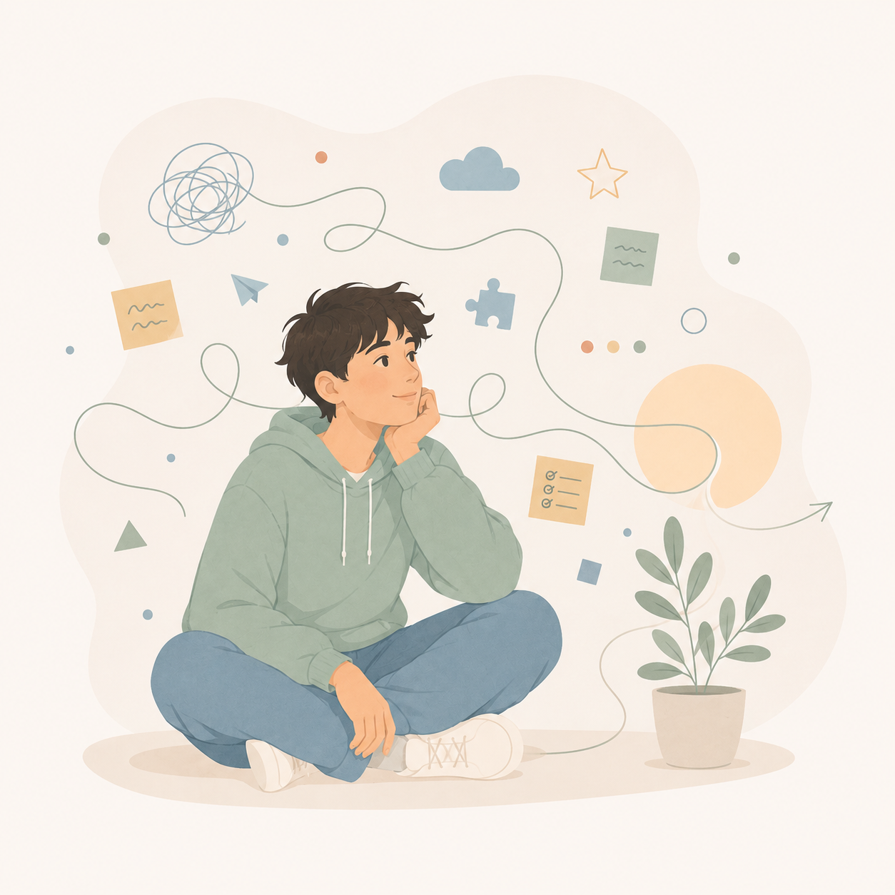 A teenager looking for virtual thearpy in texas