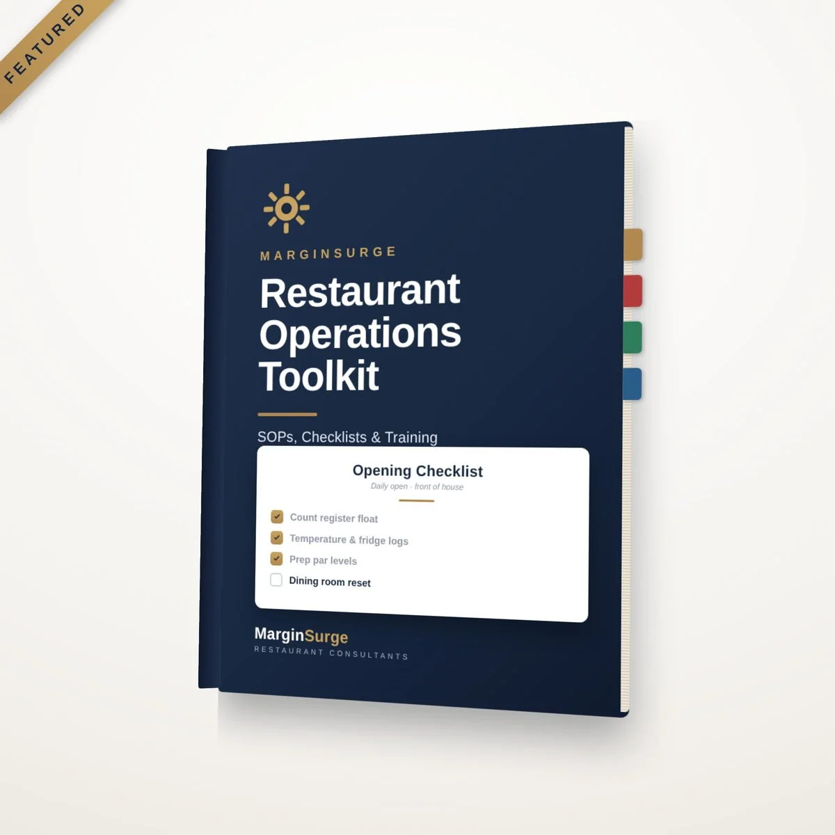Restaurant Operations Toolkit (Editable)