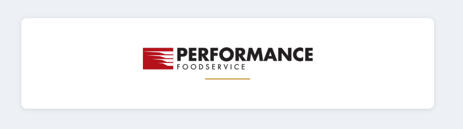 Performance Foodservice logo.