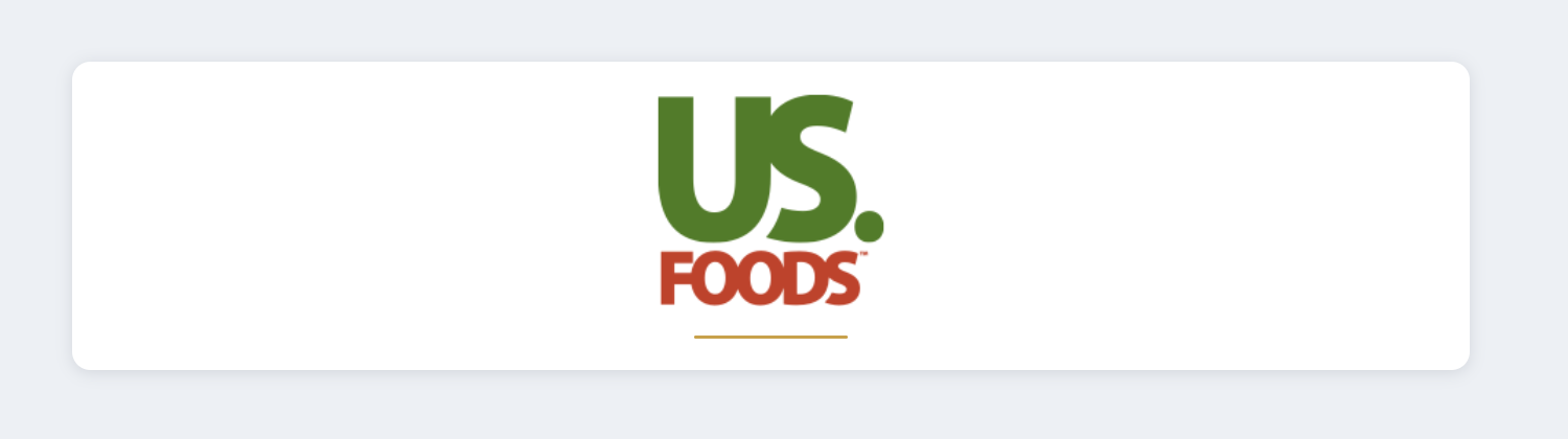 US Foods logo.