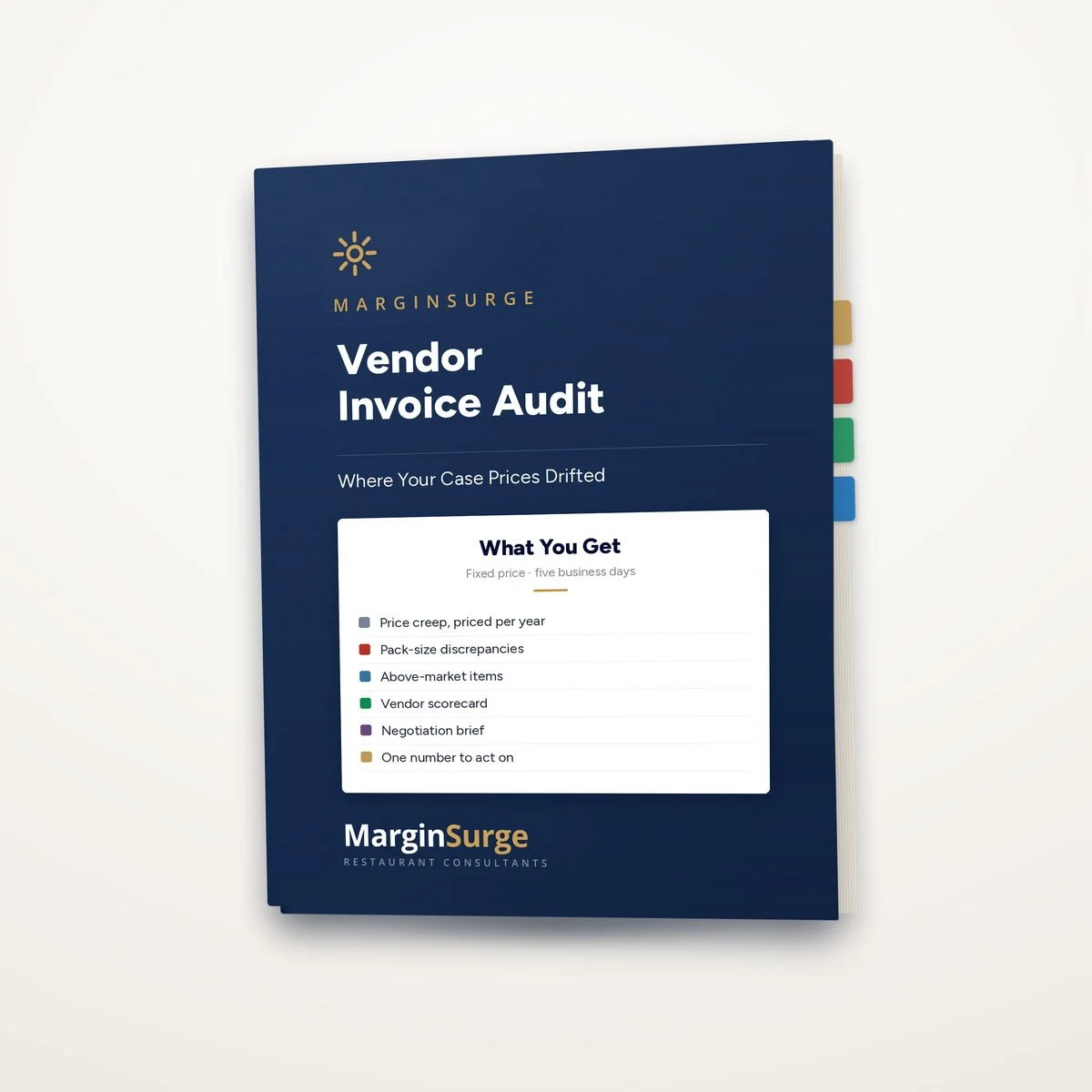 Restaurant Vendor Invoice Audit