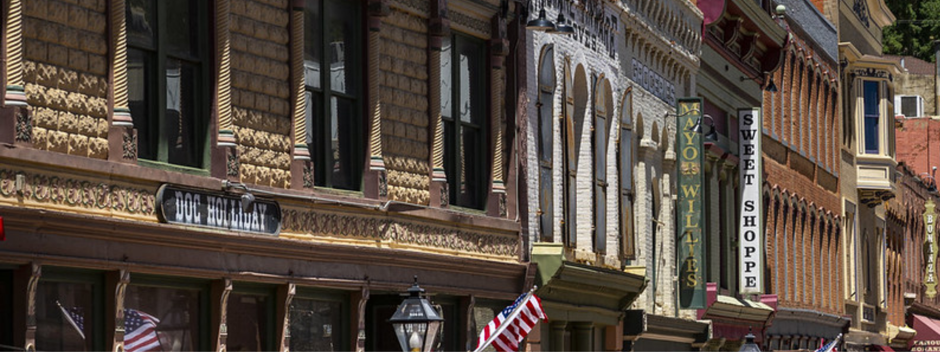 Central City's original architecture transcends time taking visitors back to the 19th century. 