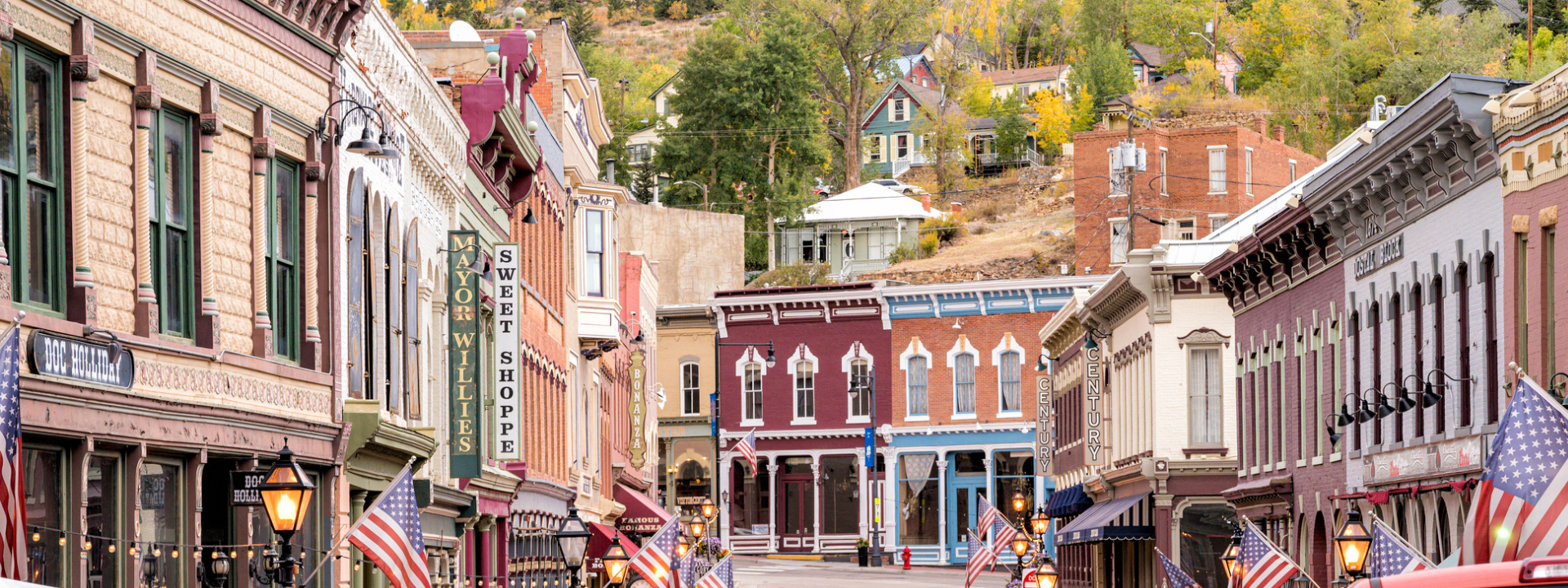 Main Street Central City offers casinos, dining, shopping, historical tours and more. 