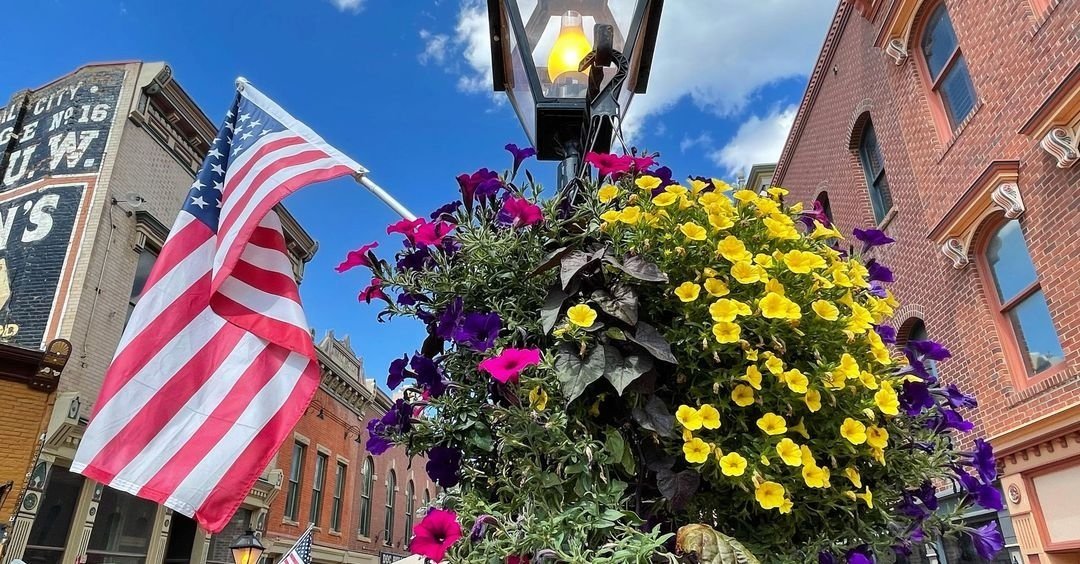 Summer on Main Street in historic Central City