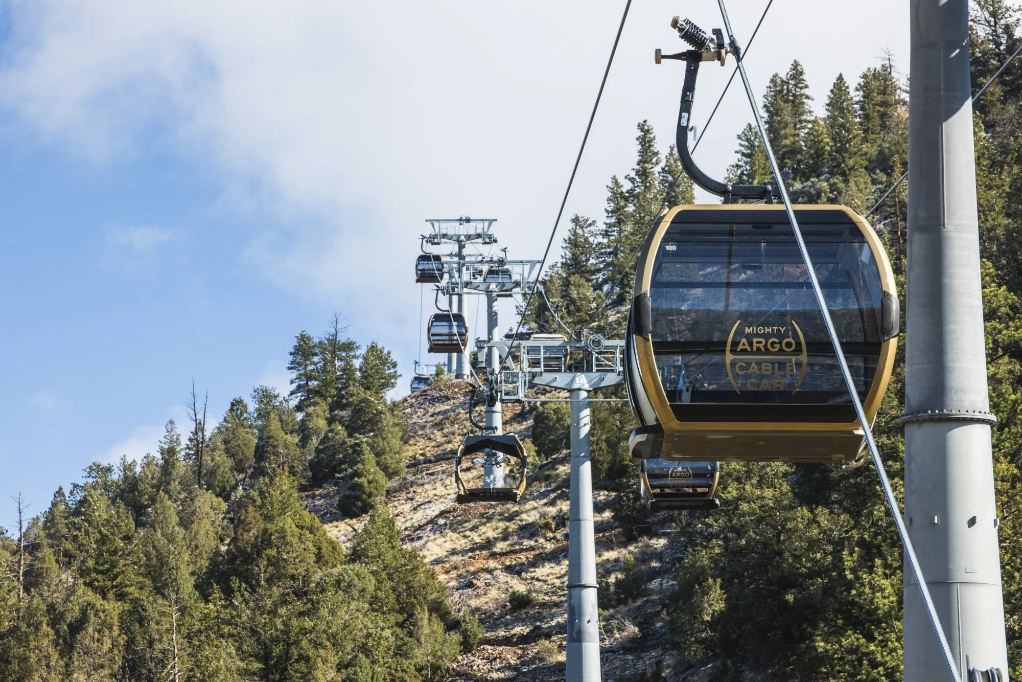 Mighty Argo Cable Car &amp; Downhill Mountain Bike Trail System 