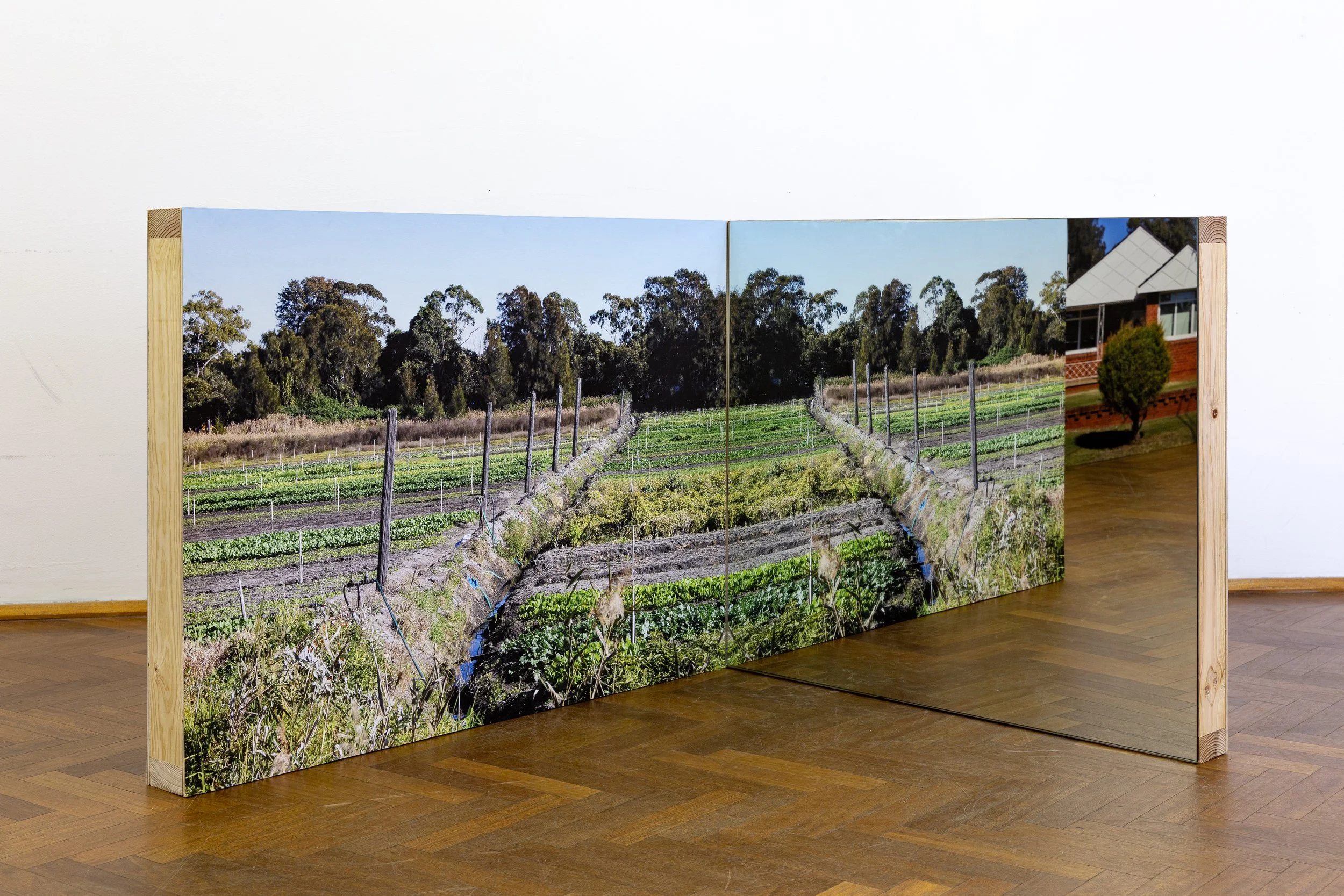 A Village Called Arncliffe, 2022, photographic paper, wood, dimensions variable. Photography: Document Photography