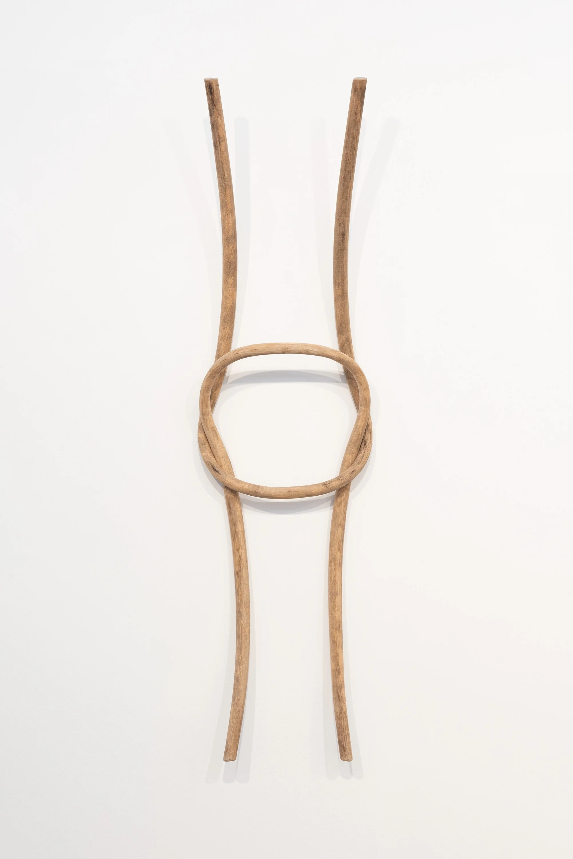Abstract Afternoon Knot, 2026. 1405x390x145mm. Found and assembled chair components and fixtures. Photographer: Gary Trinh
