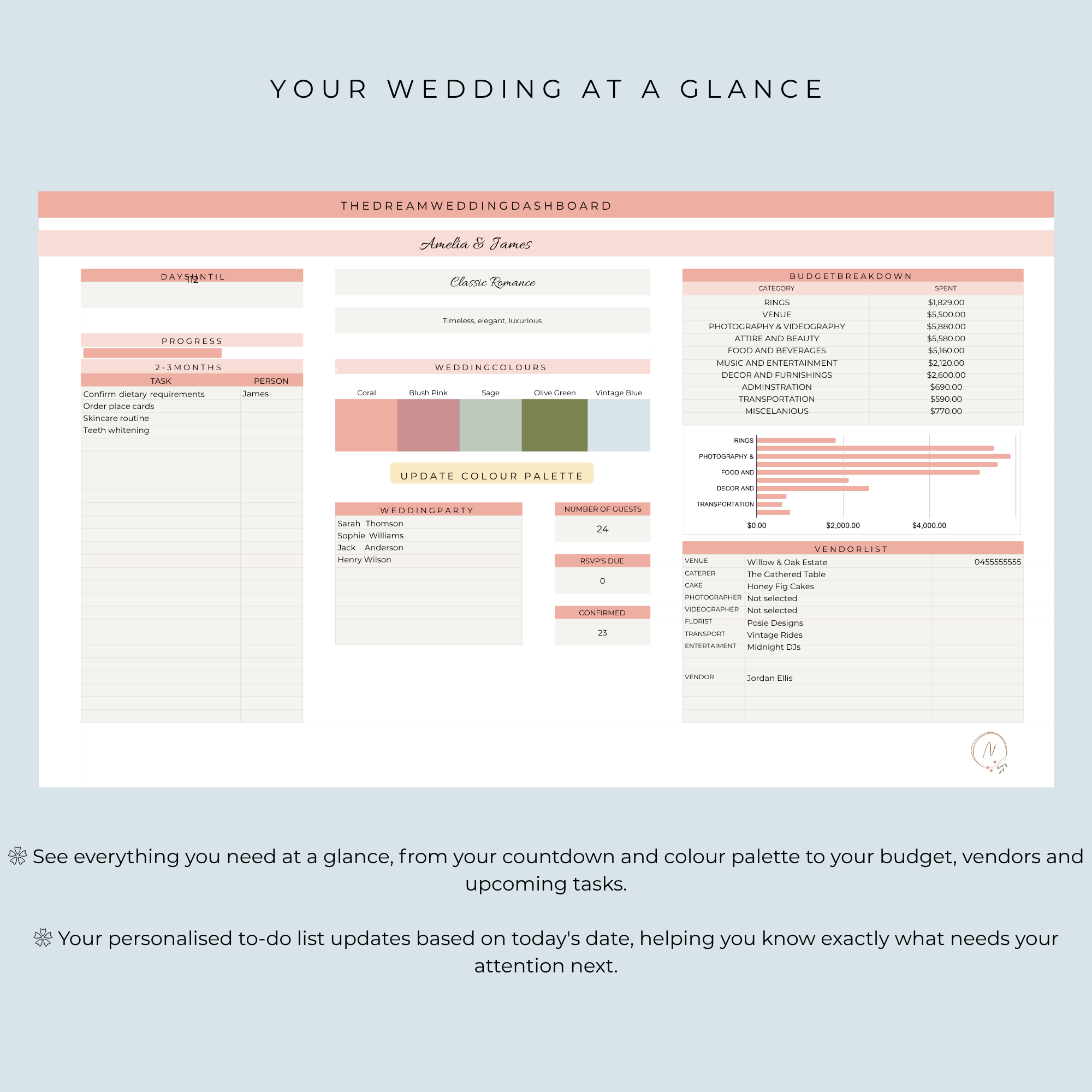 The Wedding Nest Planner