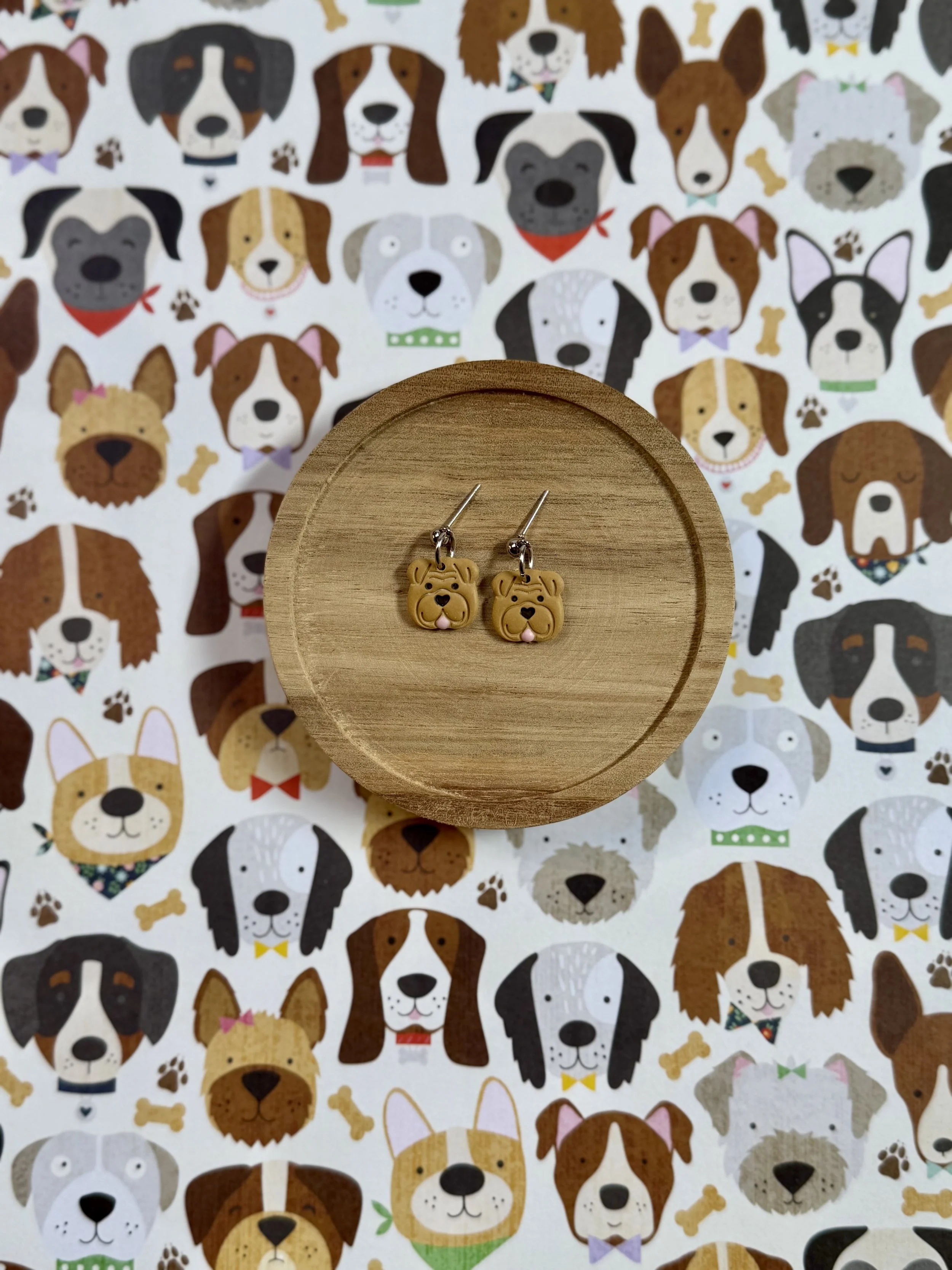 Sharpei Head Dangles