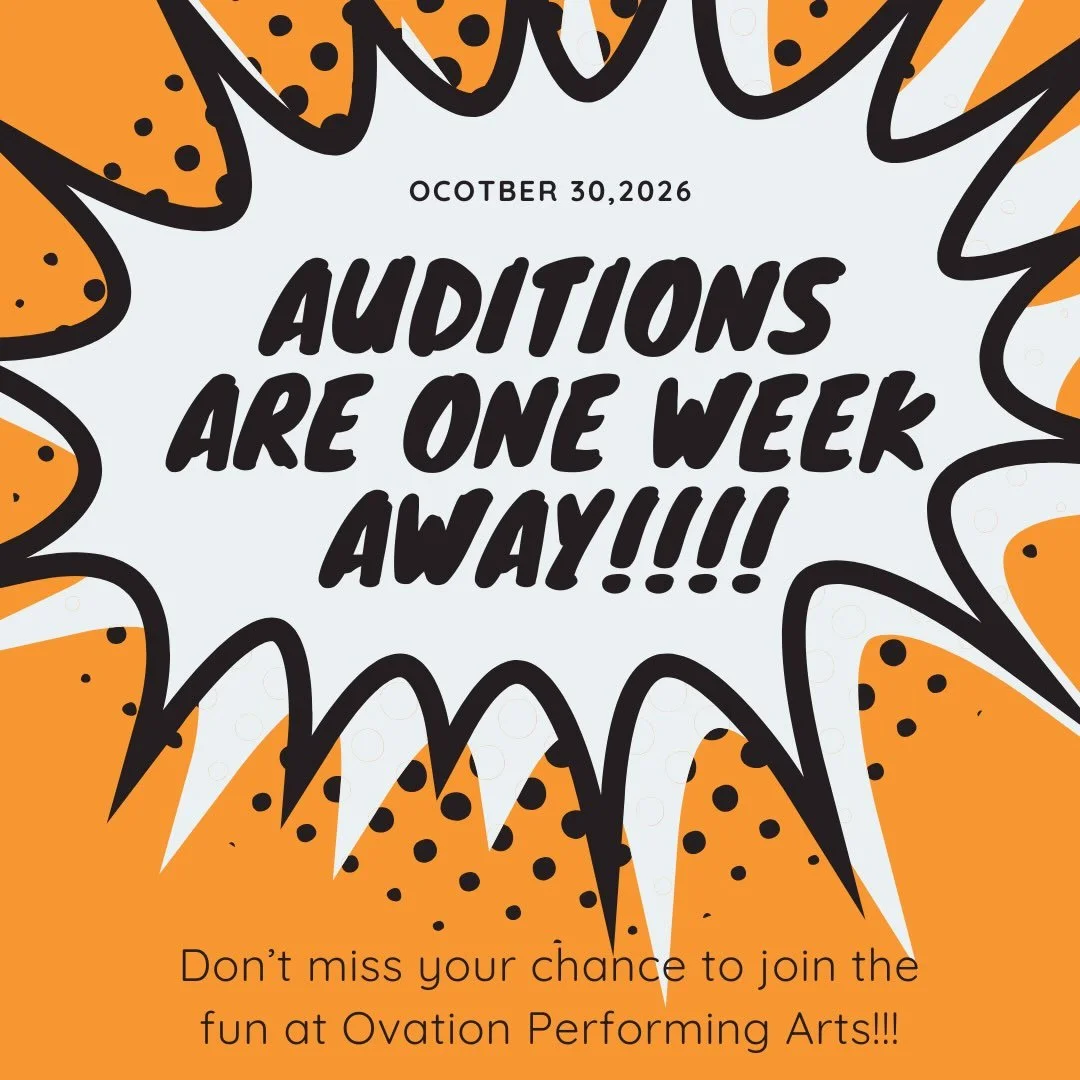 It&rsquo;s almost time, and we are so ready to start creating amazing art with you all!!! It&rsquo;s not too late to join the fun! Audition sign-ups are still open.