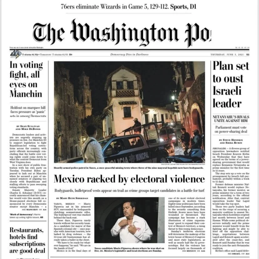 La campaña política más peligrosa de México
