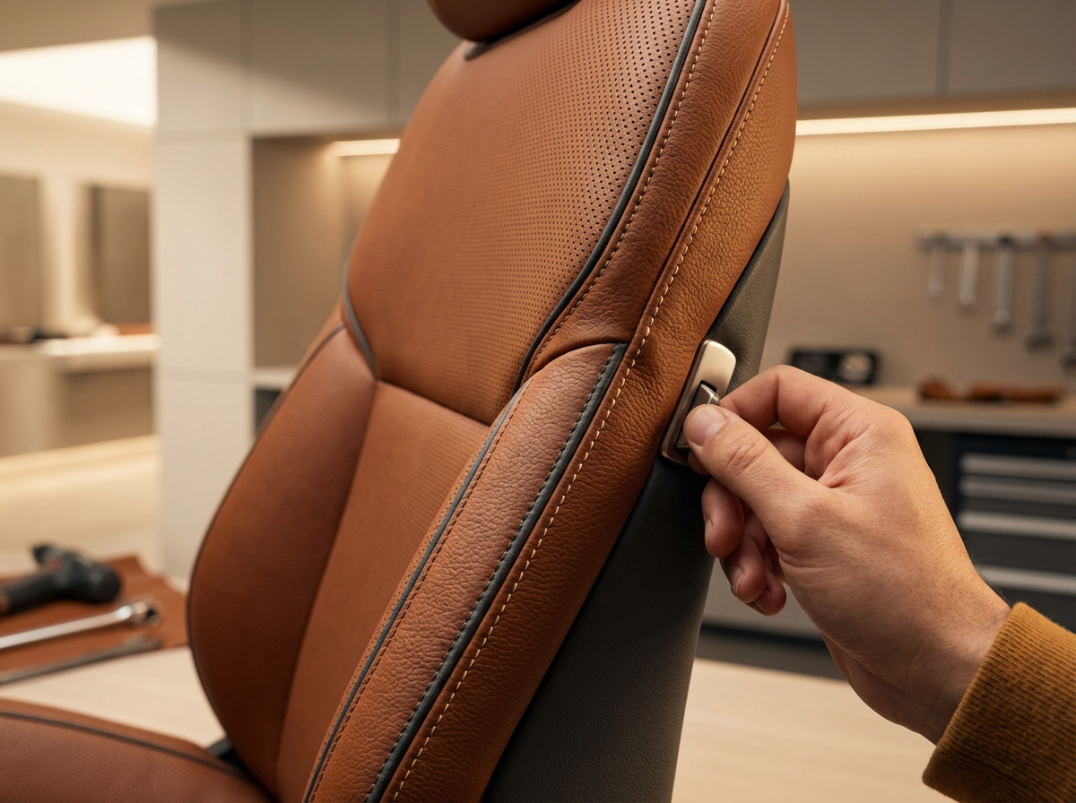 Leather Seat Bolster